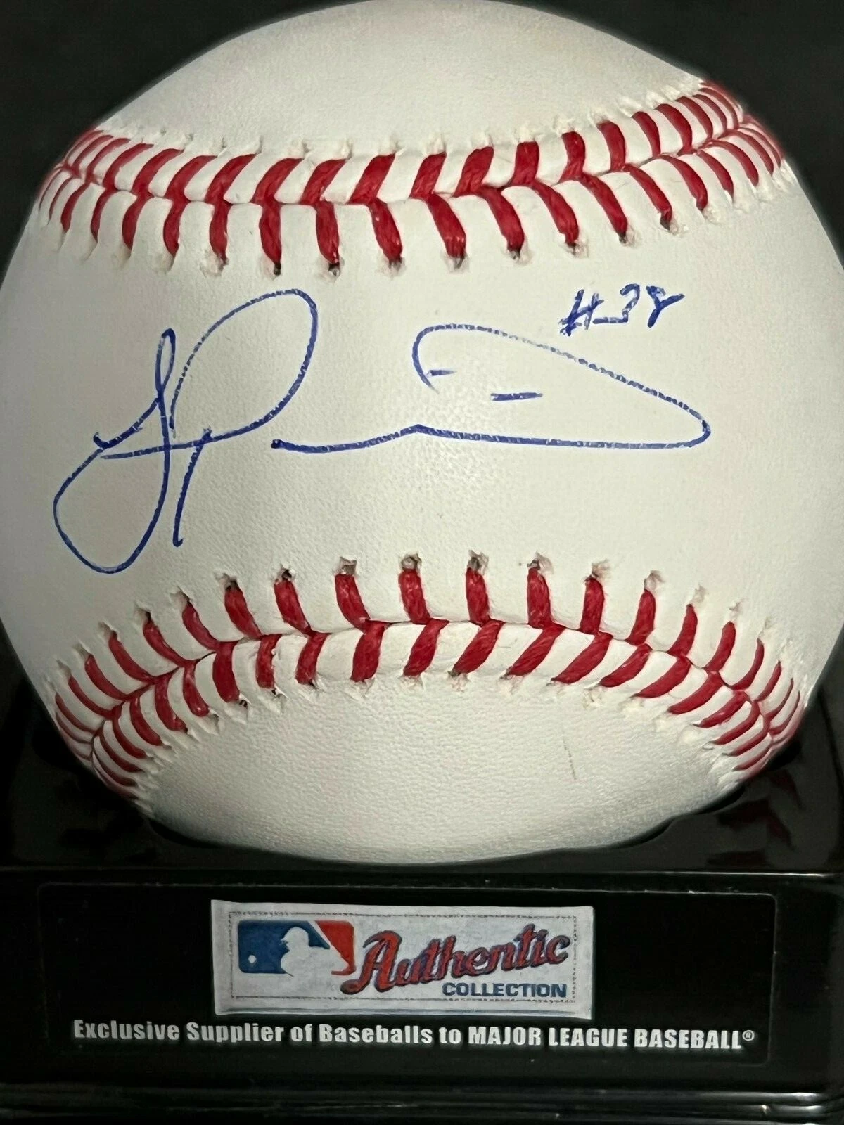 JOEL PINEIRO  ST. LOUIS CARDINALS / ANAHEIM ANGELS  SIGNED OML BASEBALL