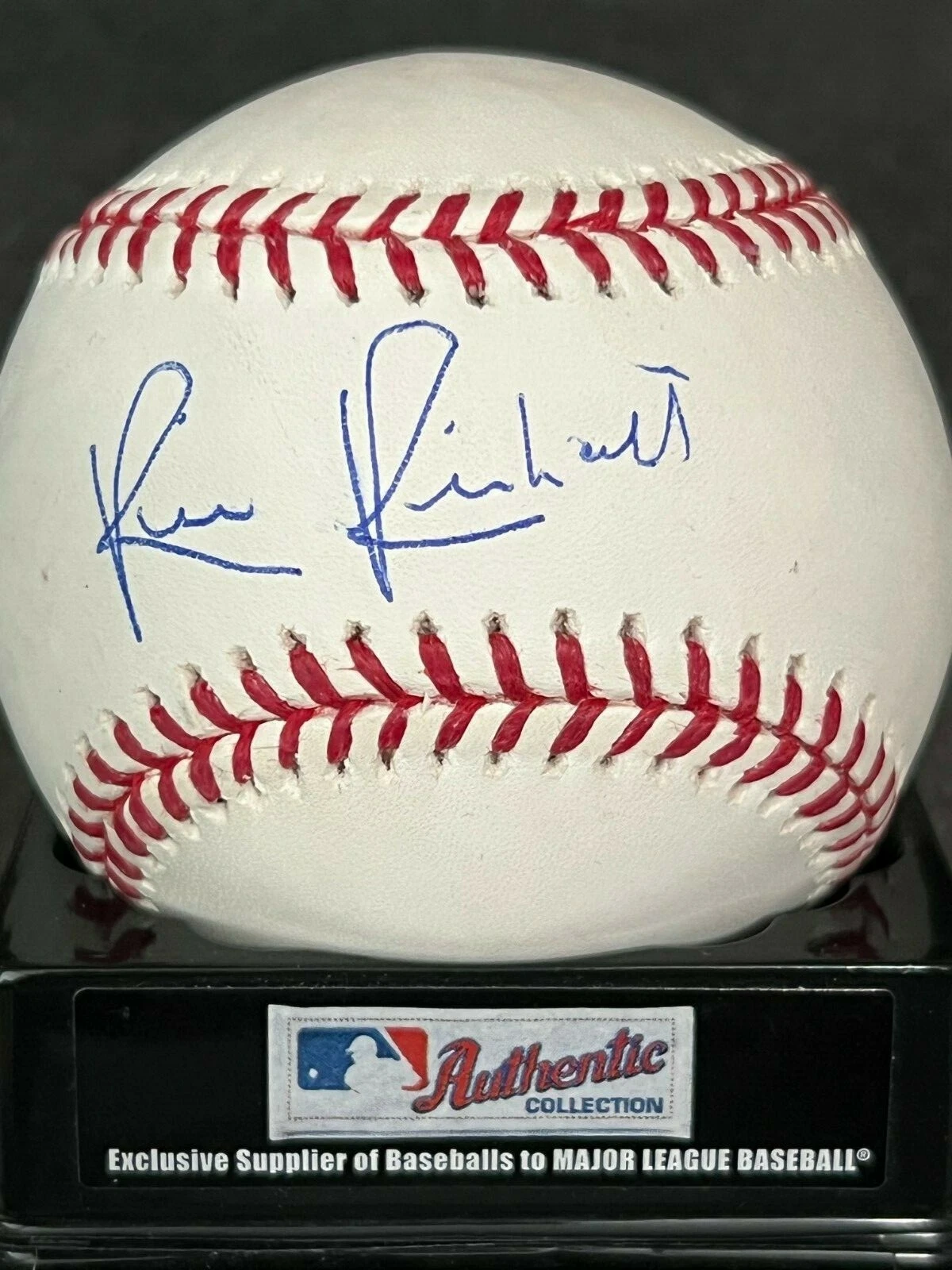 RICK REICHARDT  CHICAGO WHITE SOX / WASHINGTON SENATORS  SIGNED OML BASEBALL