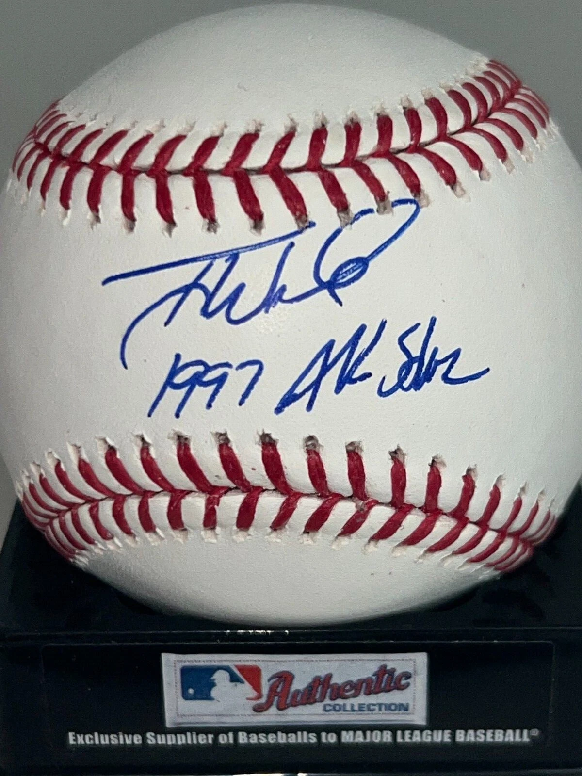 TONY WOMACK  PITTSBURGH PIRATES  1997 ALL-STAR   SIGNED OML BASEBALL