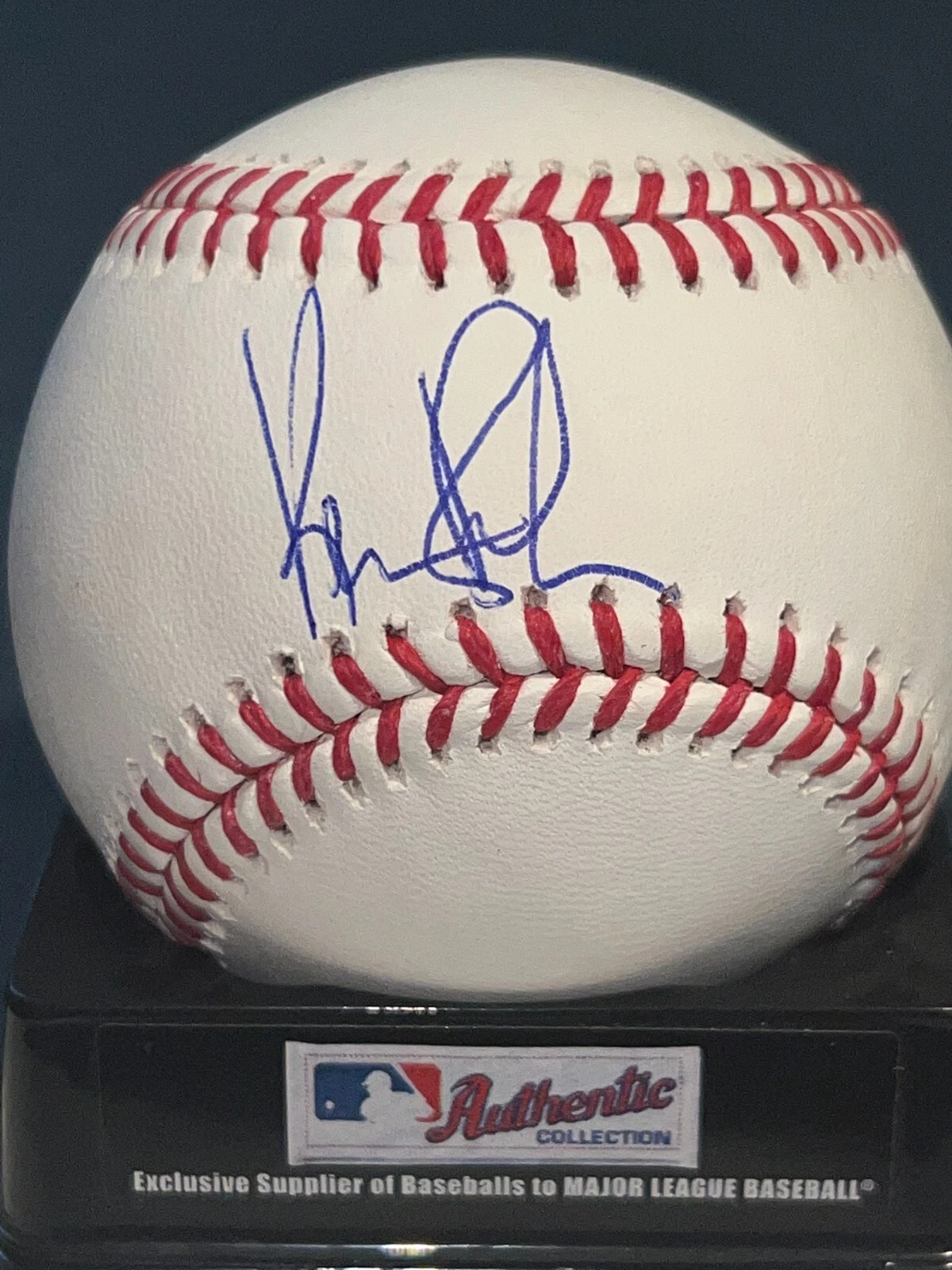 KEN RUDOLPH  SAN FRANCISCO GIANTS / ST. LOUIS CARDINALS  SIGNED OML BASEBALL