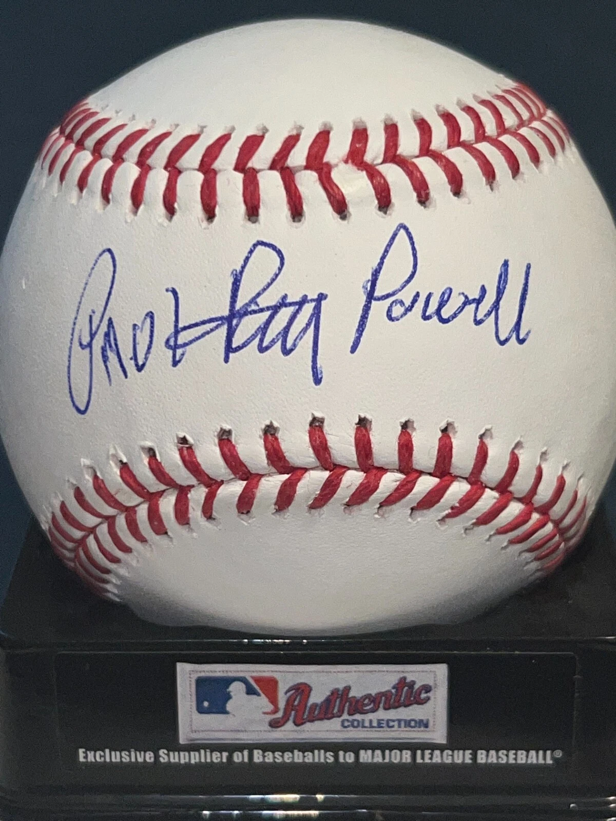 PAUL RAY POWELL LOS ANGELES DODGERS / MINNESOTA TWINS  SIGNED OML BASEBALL