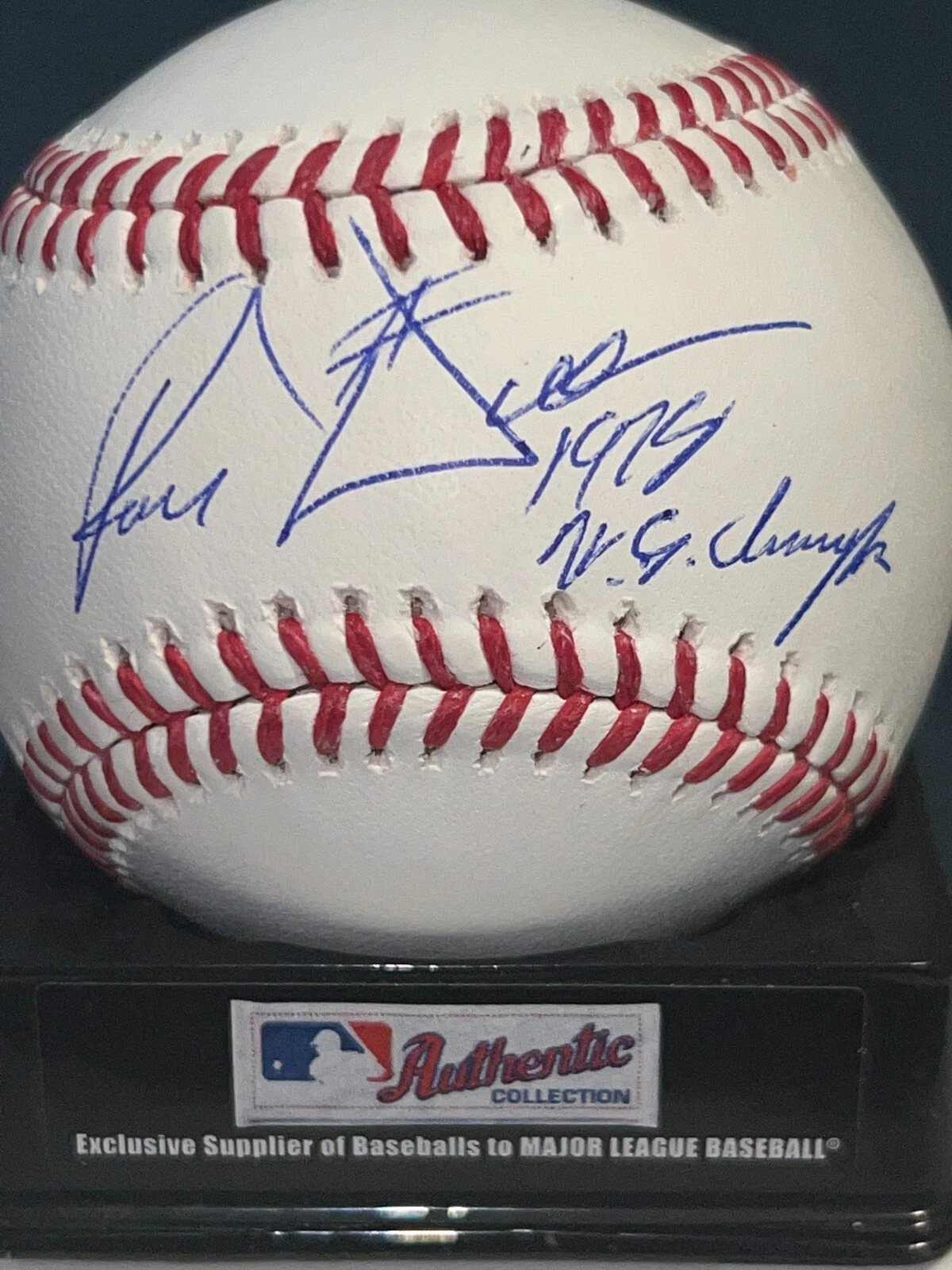 RON DAVIS NEW YORK YANKEES 1978 WS CHAMPS  SIGNED OML BASEBALL