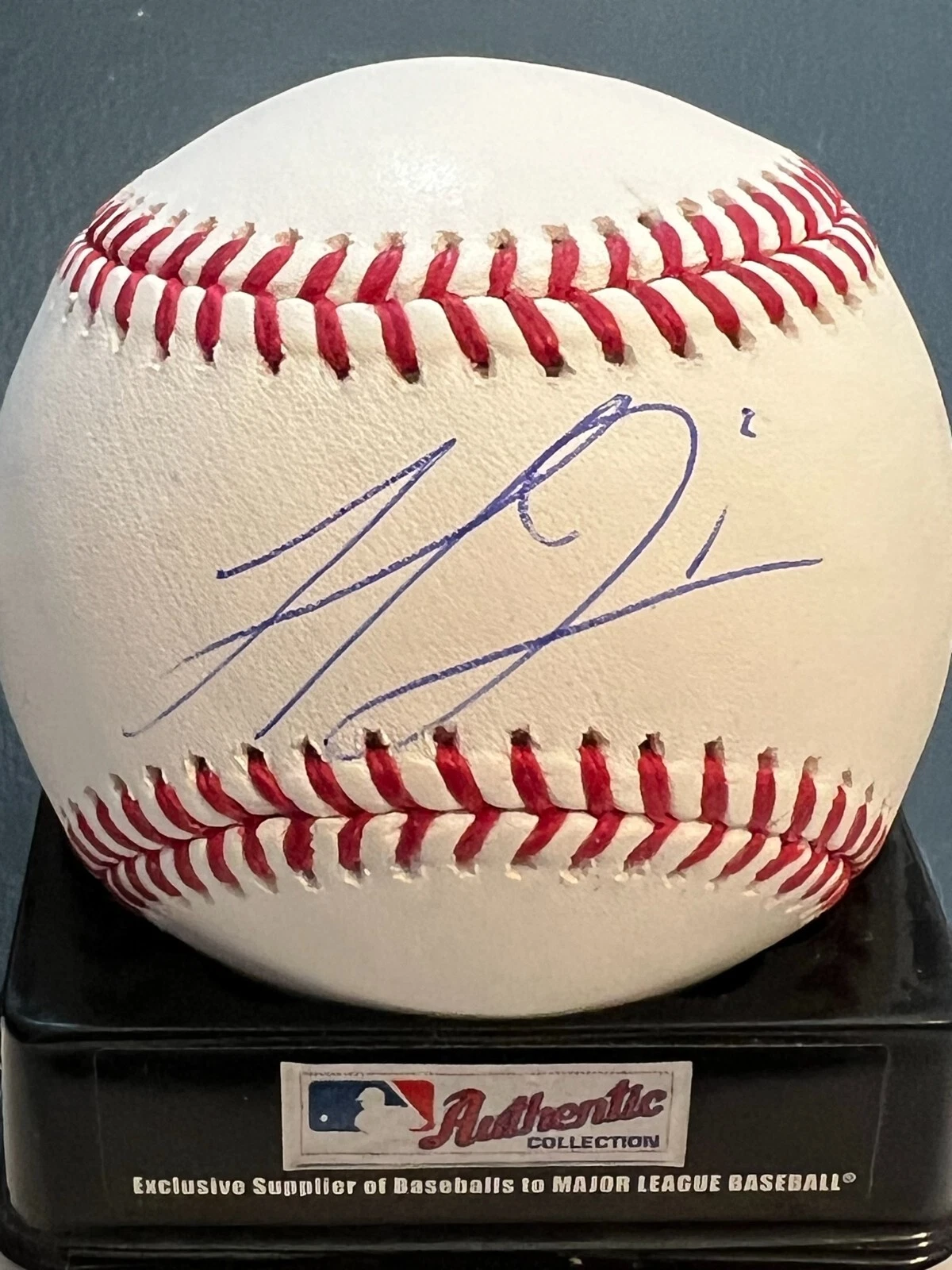 MICHAEL HARRIS  ATLANTA BRAVES   SIGNED OFFICIAL MAJOR LEAGUE BASEBALL
