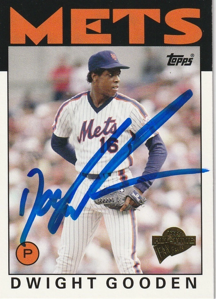 DWIGHT GOODEN  NEW YORK METS  2005 TOPPS FAN FAVORITES #45