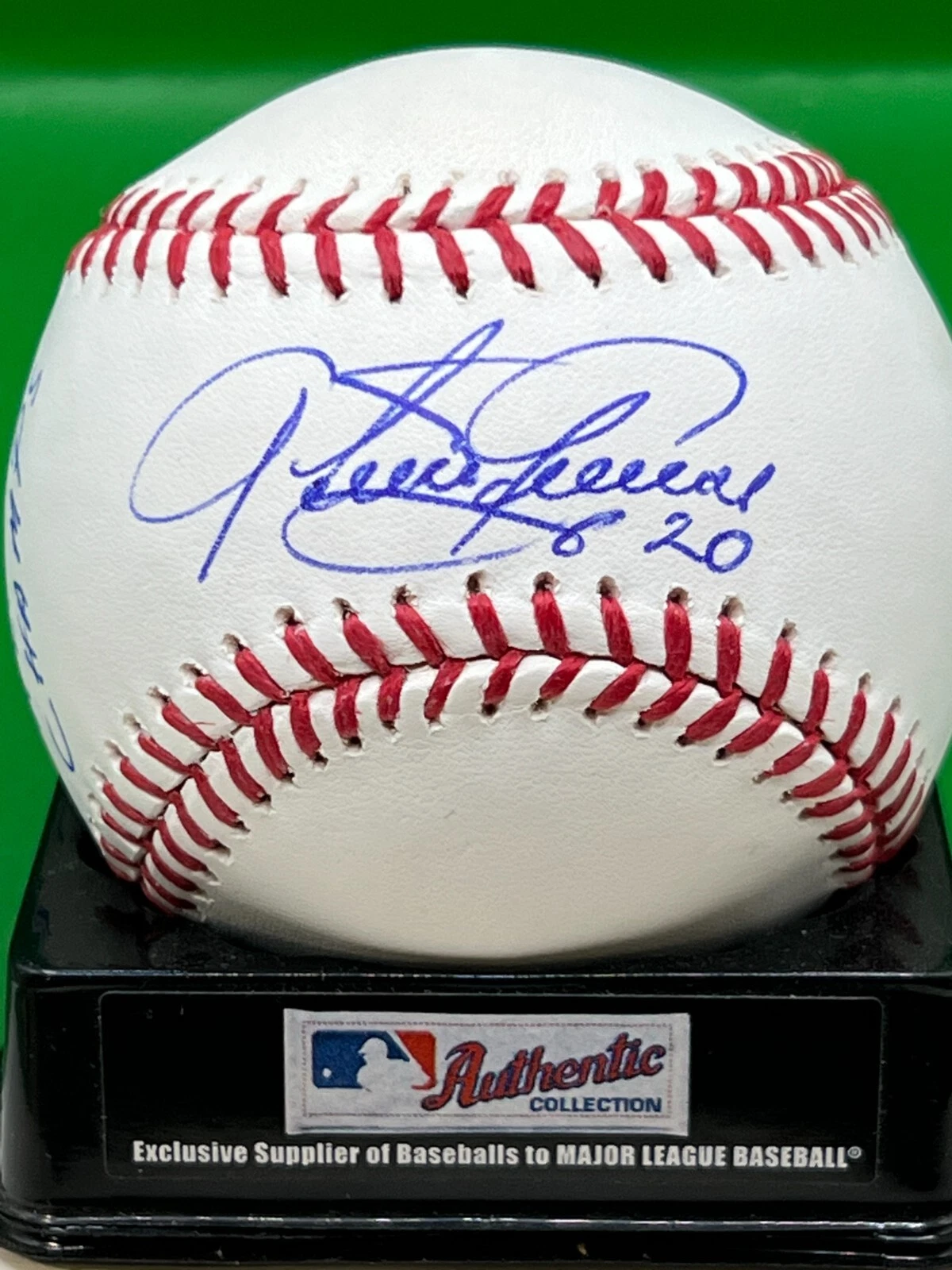 TONY ARMAS  BOSTON RED SOX  1986 AL CHAMPS  SIGNED OML BASEBALL