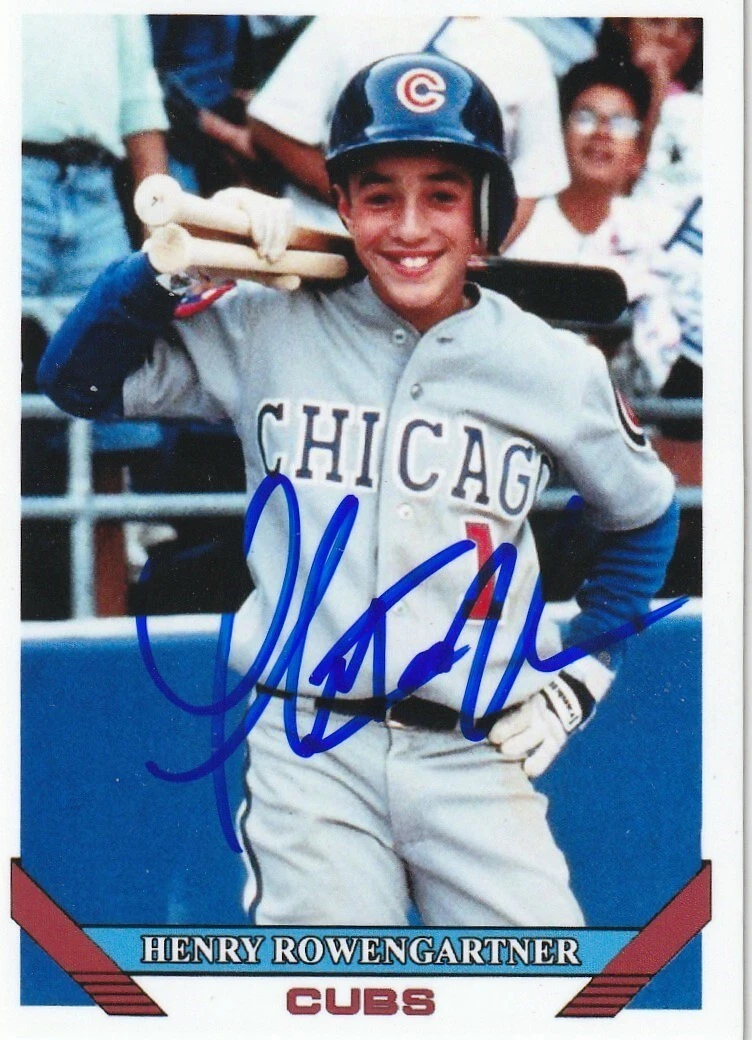THOMAS IAN NICHOLAS HENRY ROWENGARTNER ROOKIE OF THE YEAR SIGNED 1993 STYLE CARD