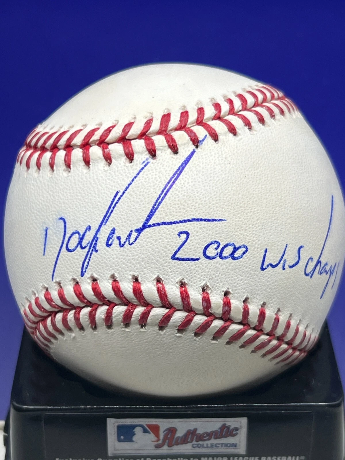 DWIGHT GOODEN NEW YORK YANKEES 2000 WS CHAMPS BECKETT AUTH  SIGNED OML BASEBALL