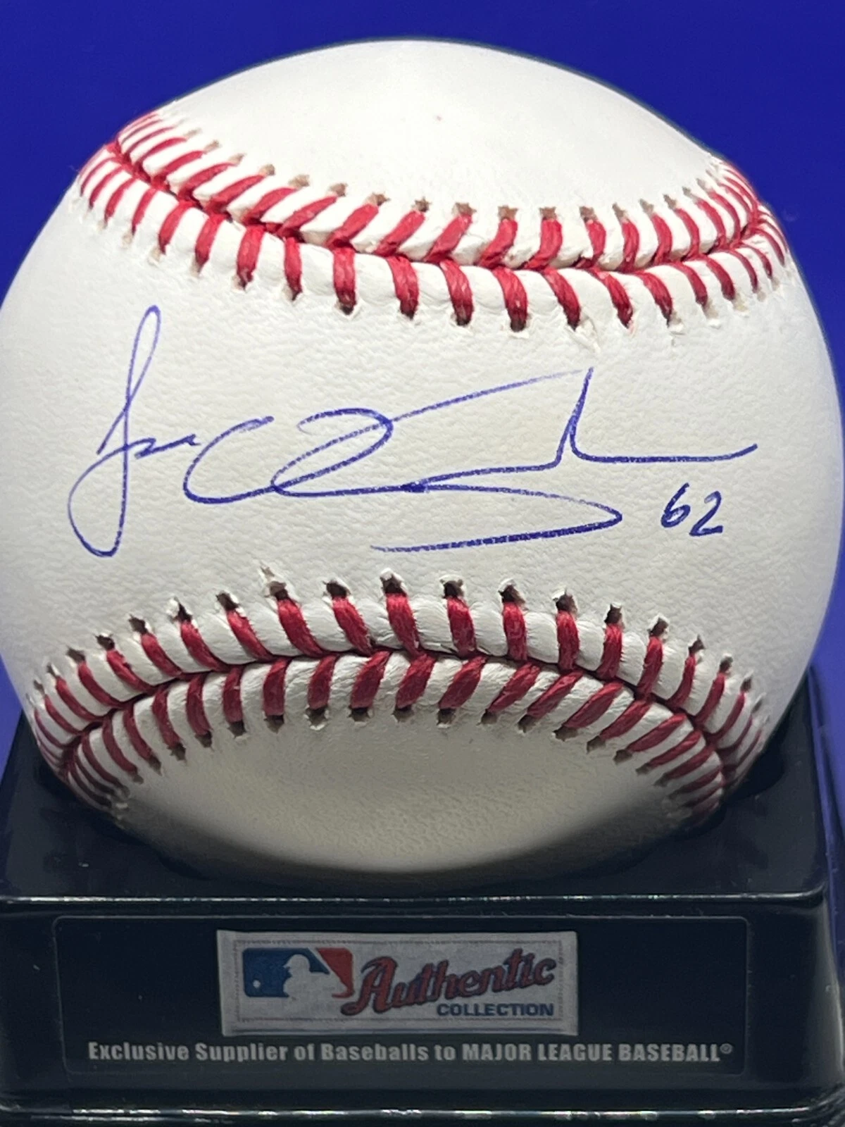 JOSE QUINTANA  NEW YORK METS   SIGNED OML BASEBALL