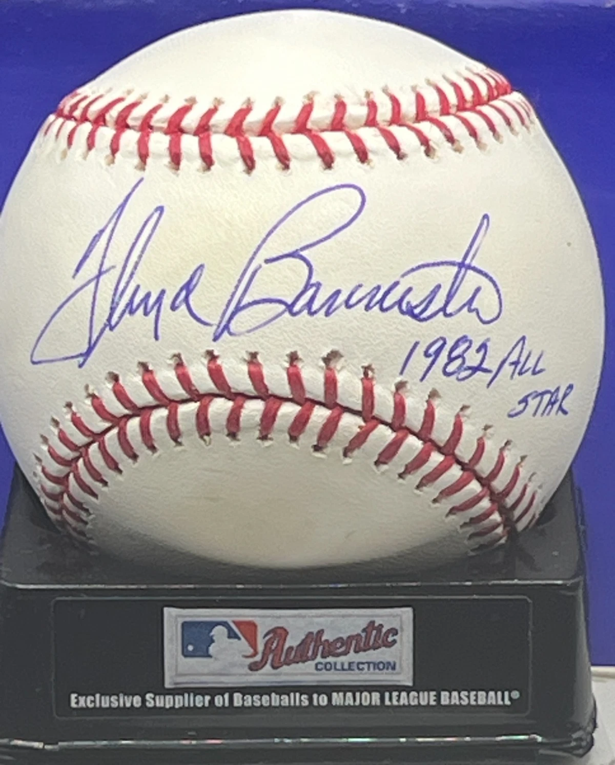 FLOYD BANNISTER SEATTLE MARINERS  1982 ALL STAR   SIGNED OML BASEBALL