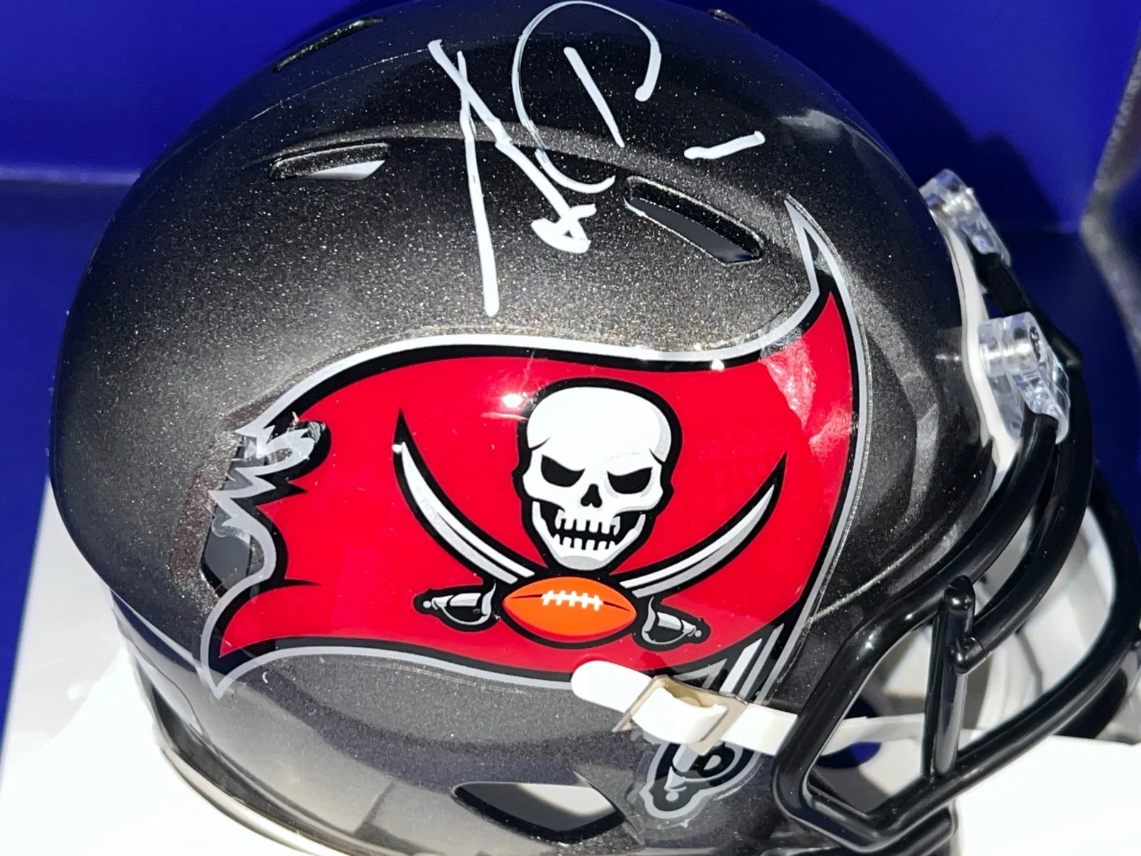 SIMEON RICE TAMPA BAY BUCCANEERS JSA AUTHENTICATED SIGNED MINI HELMET