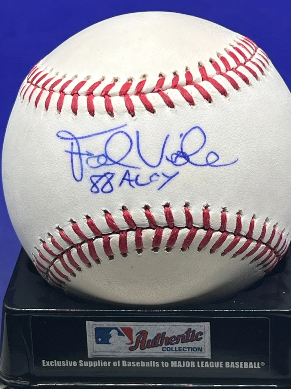 FRANK VIOLA  MINNESOTA TWINS  1988 AL CY   SIGNED OML BASEBALL