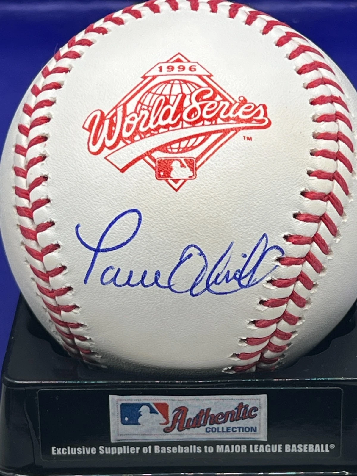 PAUL O'NEILL NEW YORK YANKEES PSA AUTHENTICATED 1996 WORLD SERIES OML BASEBALL