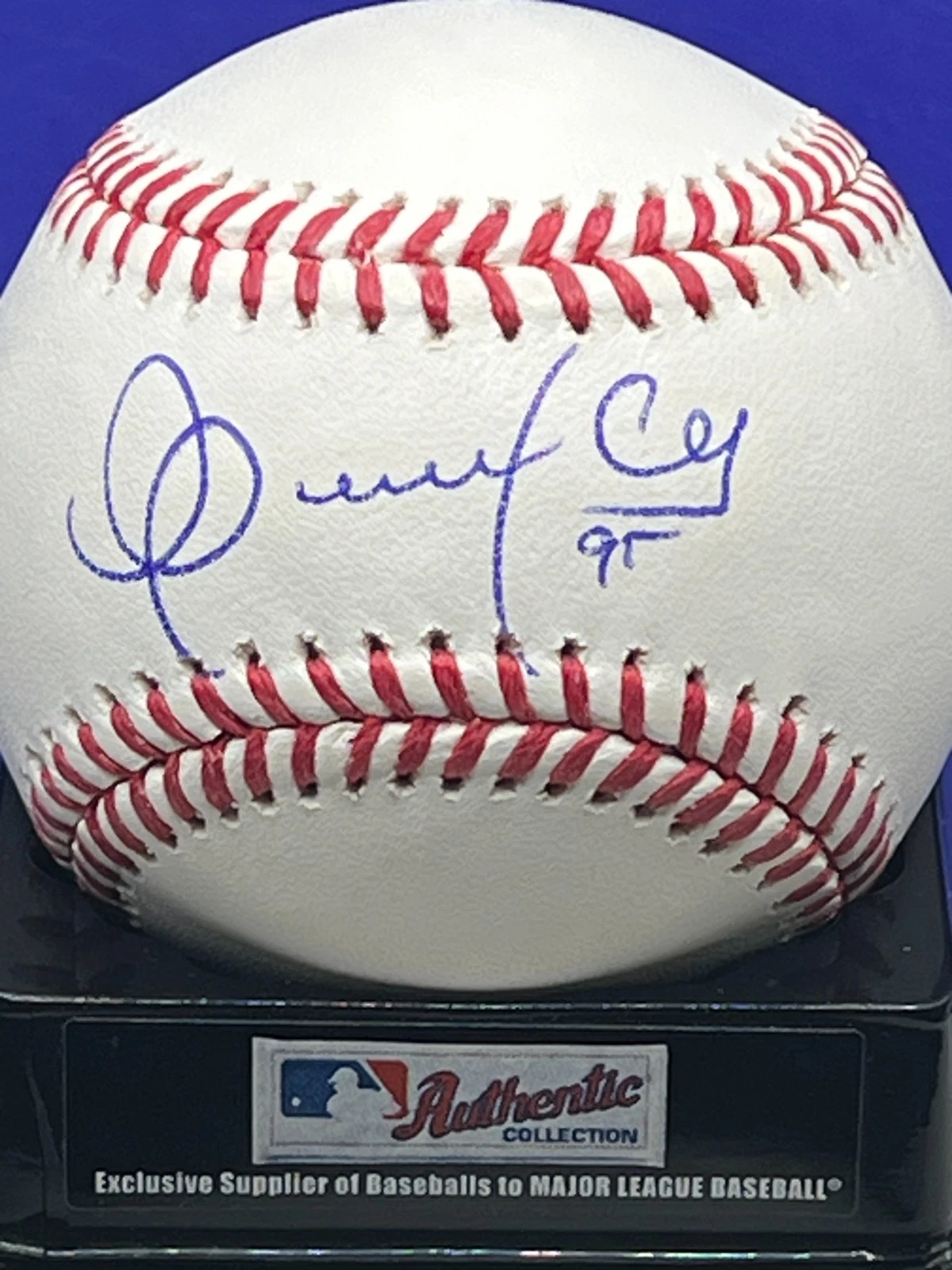 OSWALDO CABRERA  NEW YORK YANKEES  MLB AUTHENTICATED SIGNED OML BASEBALL