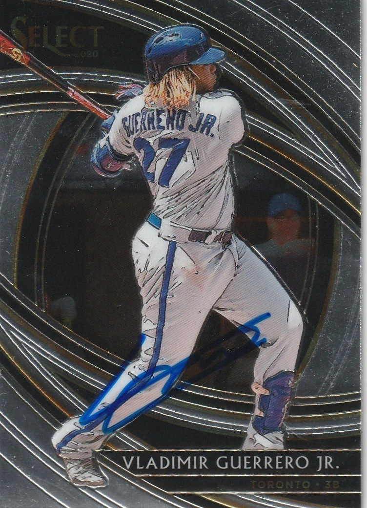 VLADIMIR GUERRERO JR  TORONTO BLUE JAYS  2020 PANINI SELECT SIGNED CARD #121