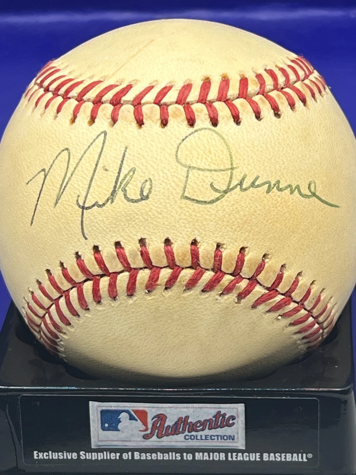 MIKE DUNNE PITTSBURGH PIRATES  SIGNED OFFICIAL NATIONAL LEAGUE BASEBALL