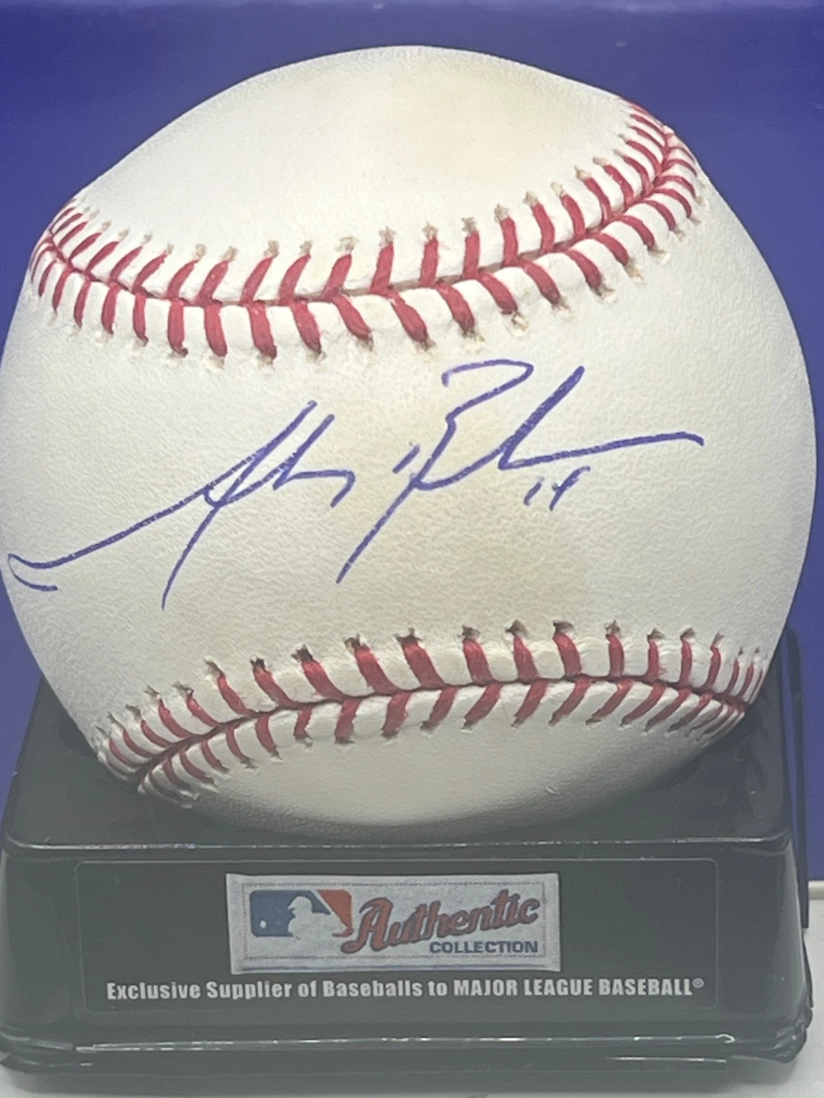 JOHN BUCK  NEW YORK METS / TORONTO BLUE JAYS  SIGNED OML BASEBALL