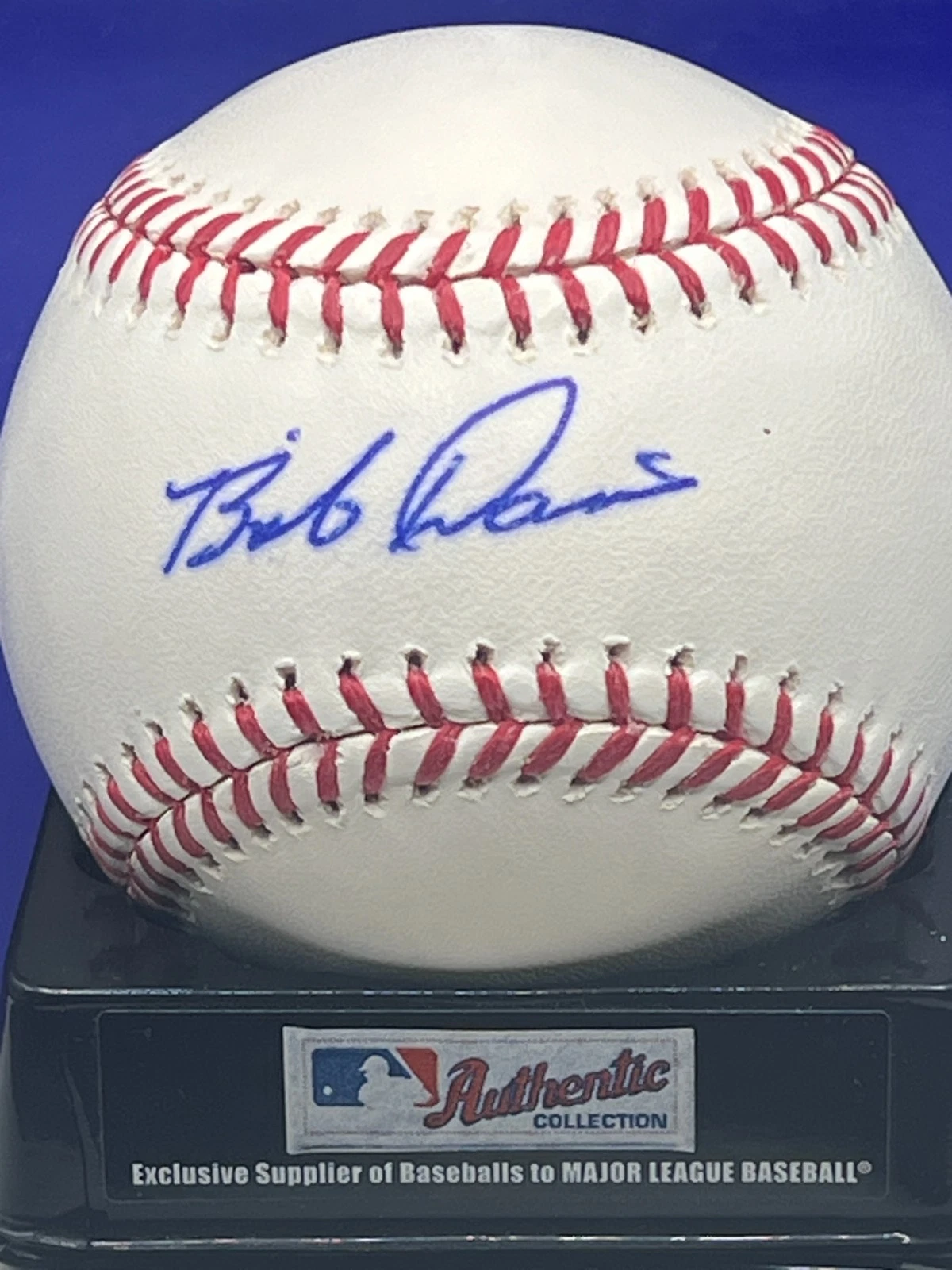 BOB DAVIS  TORONTO BLUE JAYS / CALIFORNIA ANGELS   SIGNED OML BASEBALL