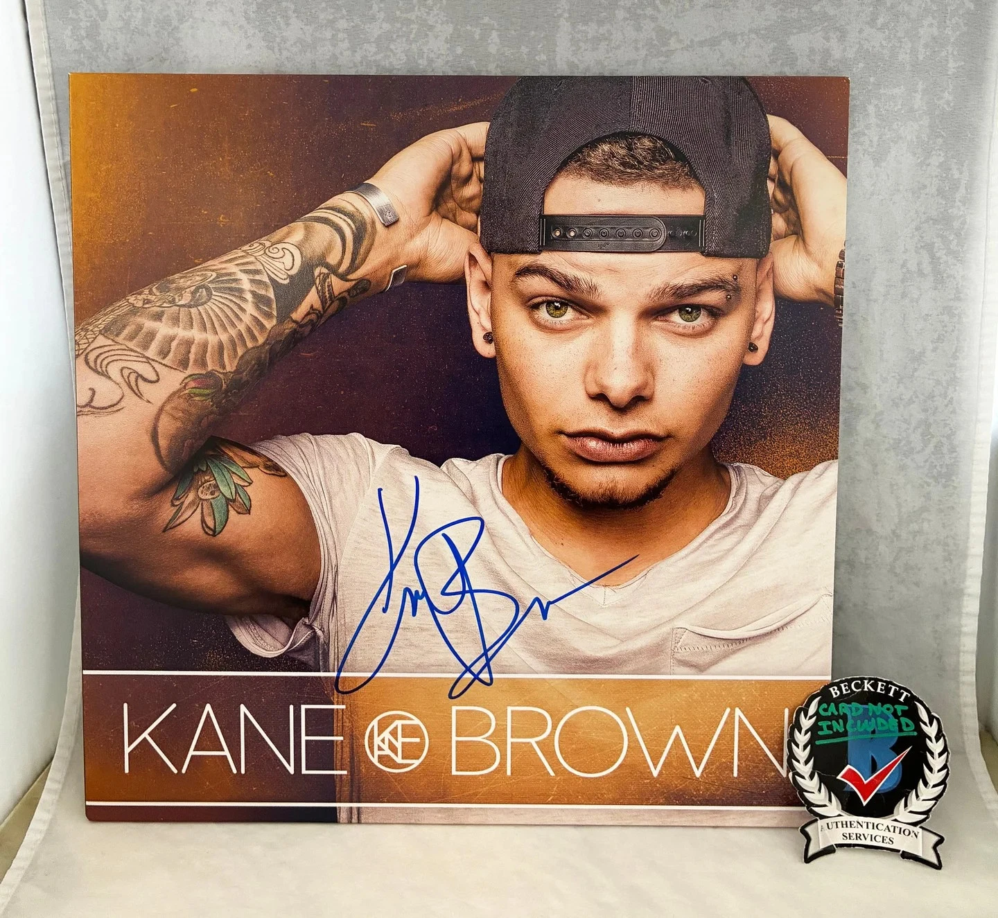 Kane Brown Signed Vinyl LP Album Beckett BAS COA