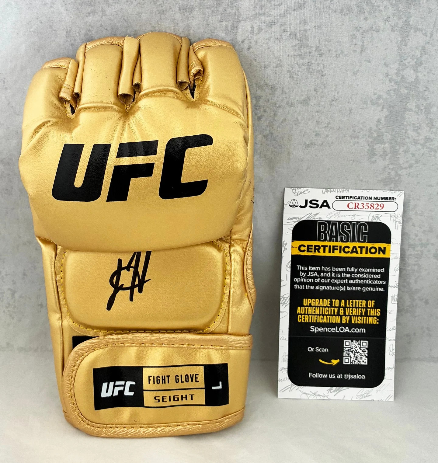 Josh Hokit Signed UFC Glove JSA 2 COA