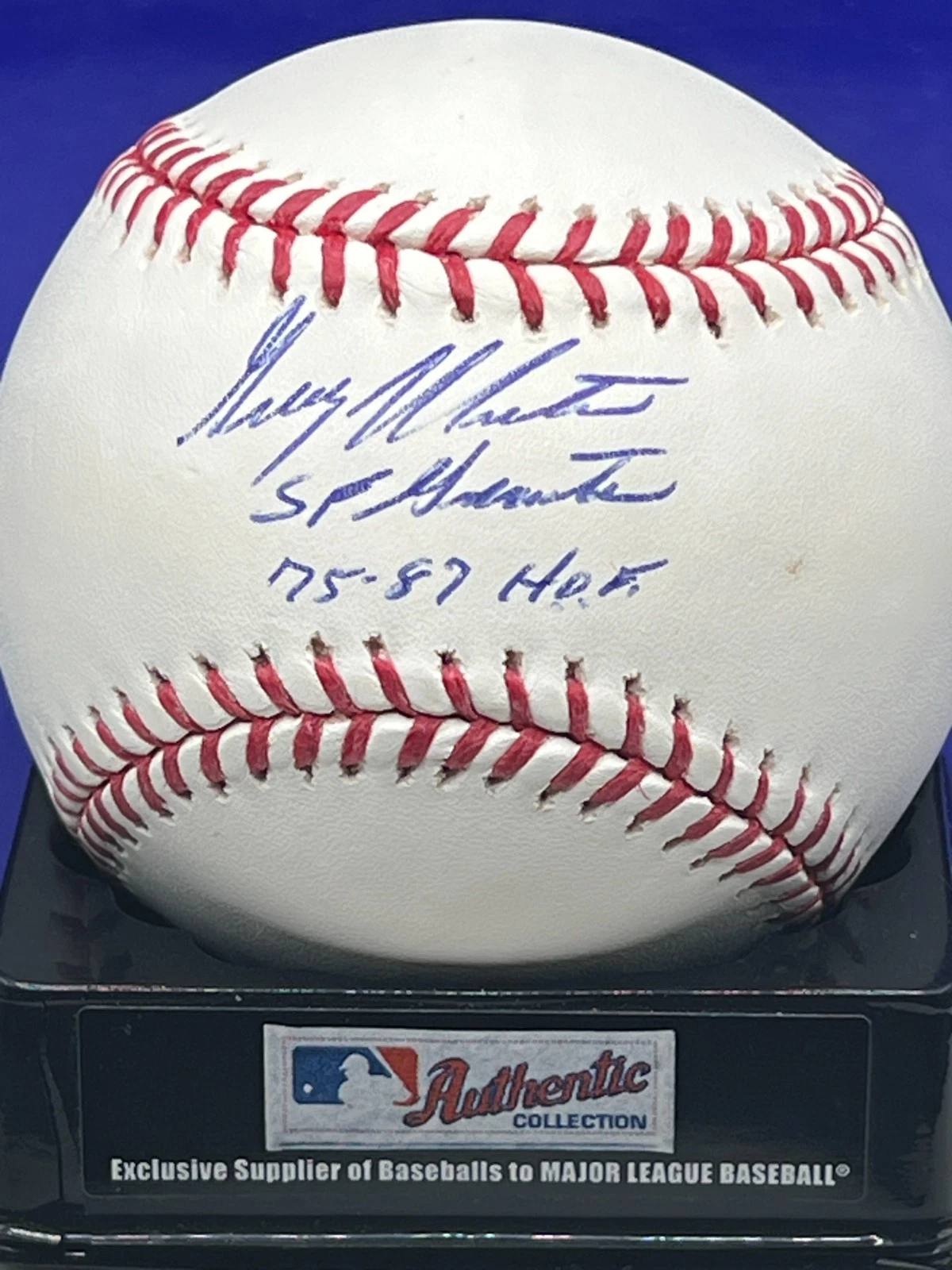GREG MINTON SAN FRANCISCO GIANTS HOF 75-87  SIGNED OML BASEBALL