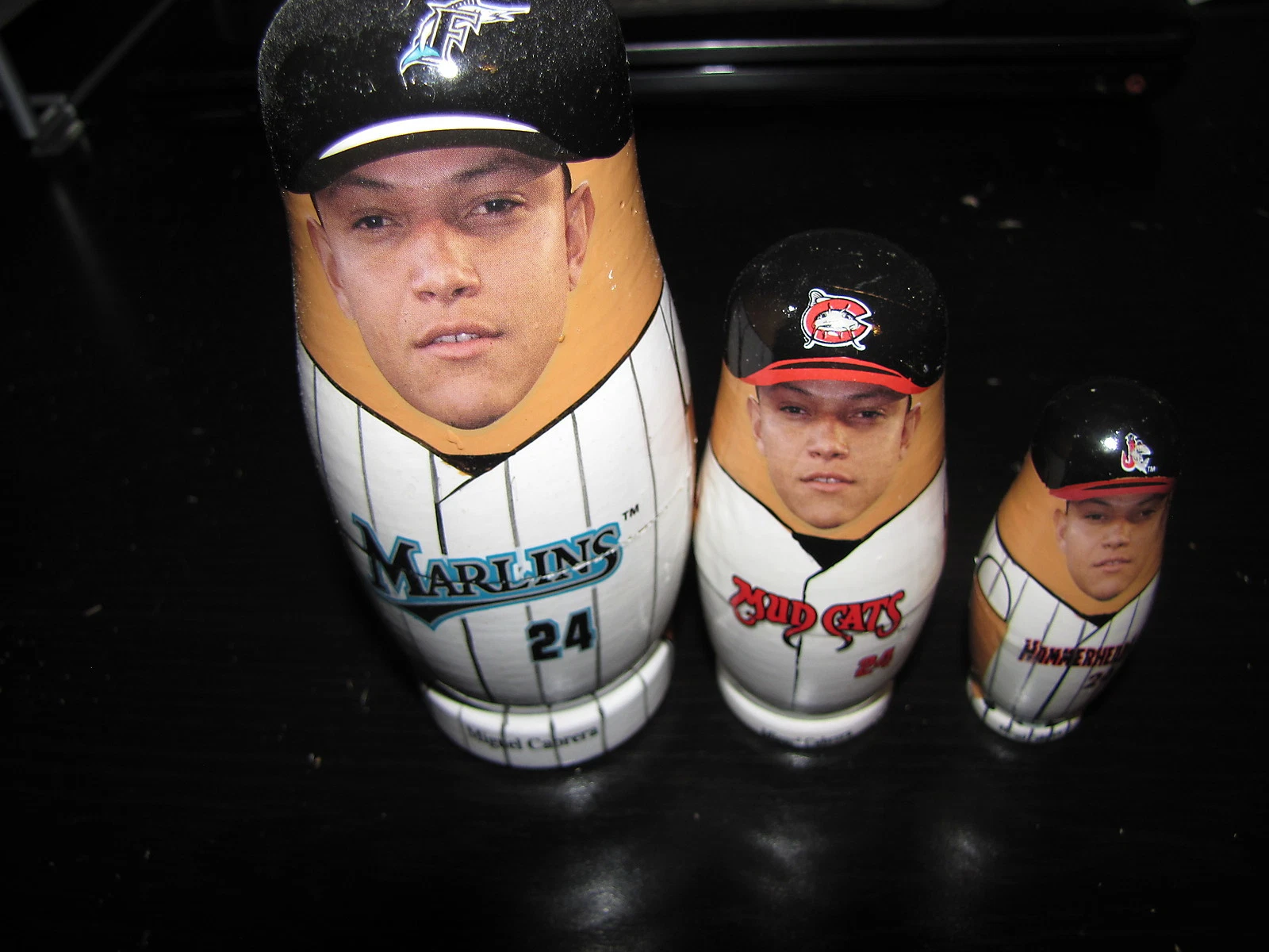 MIGUEL CABRERA  FLORIDA MARLINS   NESTING DOLL STADIUM GIVE A WAY  (RARE)