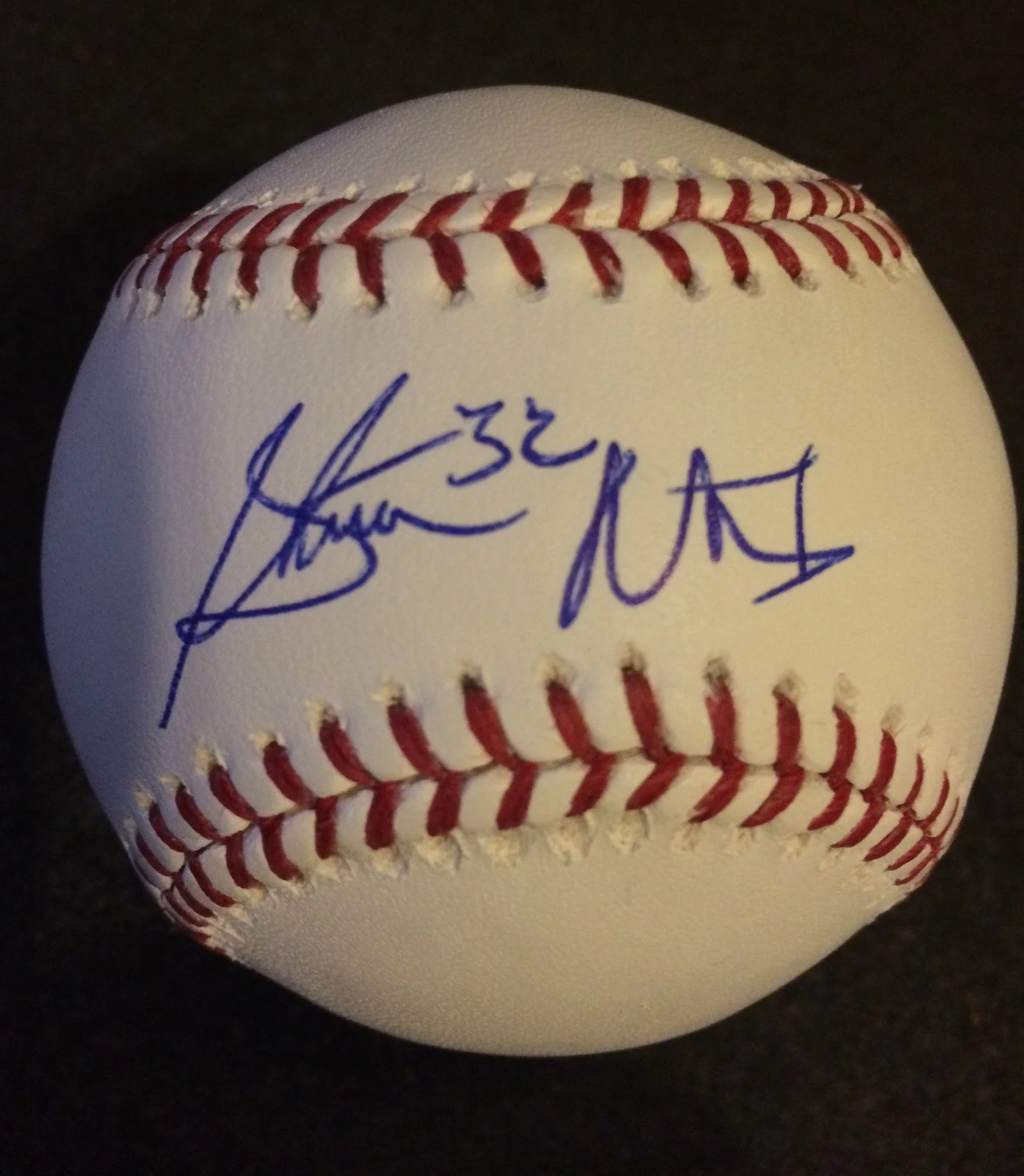 STEVEN MATZ  NEW YORK METS    SIGNED OML BASEBALL