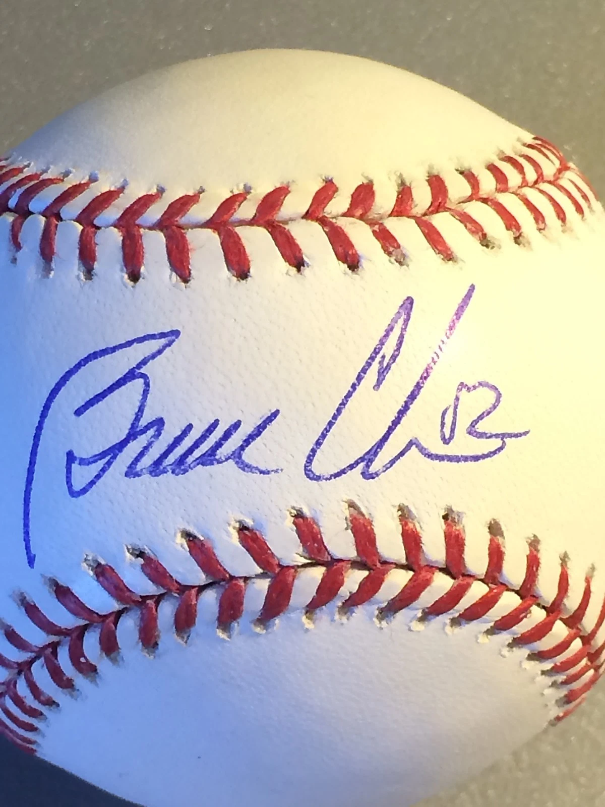 BRUCE CHEN  NEW YORK METS /  BOSTON RED SOX    SIGNED OML BASEBALL