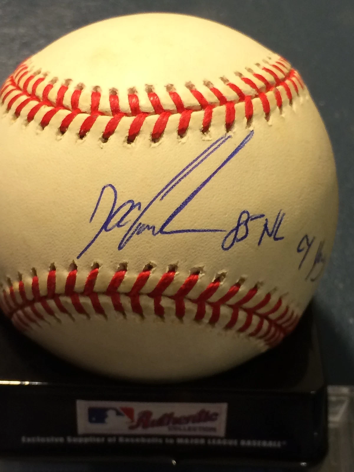 DWIGHT GOODEN  NEW YORK METS  85 NL CY YOUNG  OFFICIAL NATIONAL LEAGUE BASEBALL