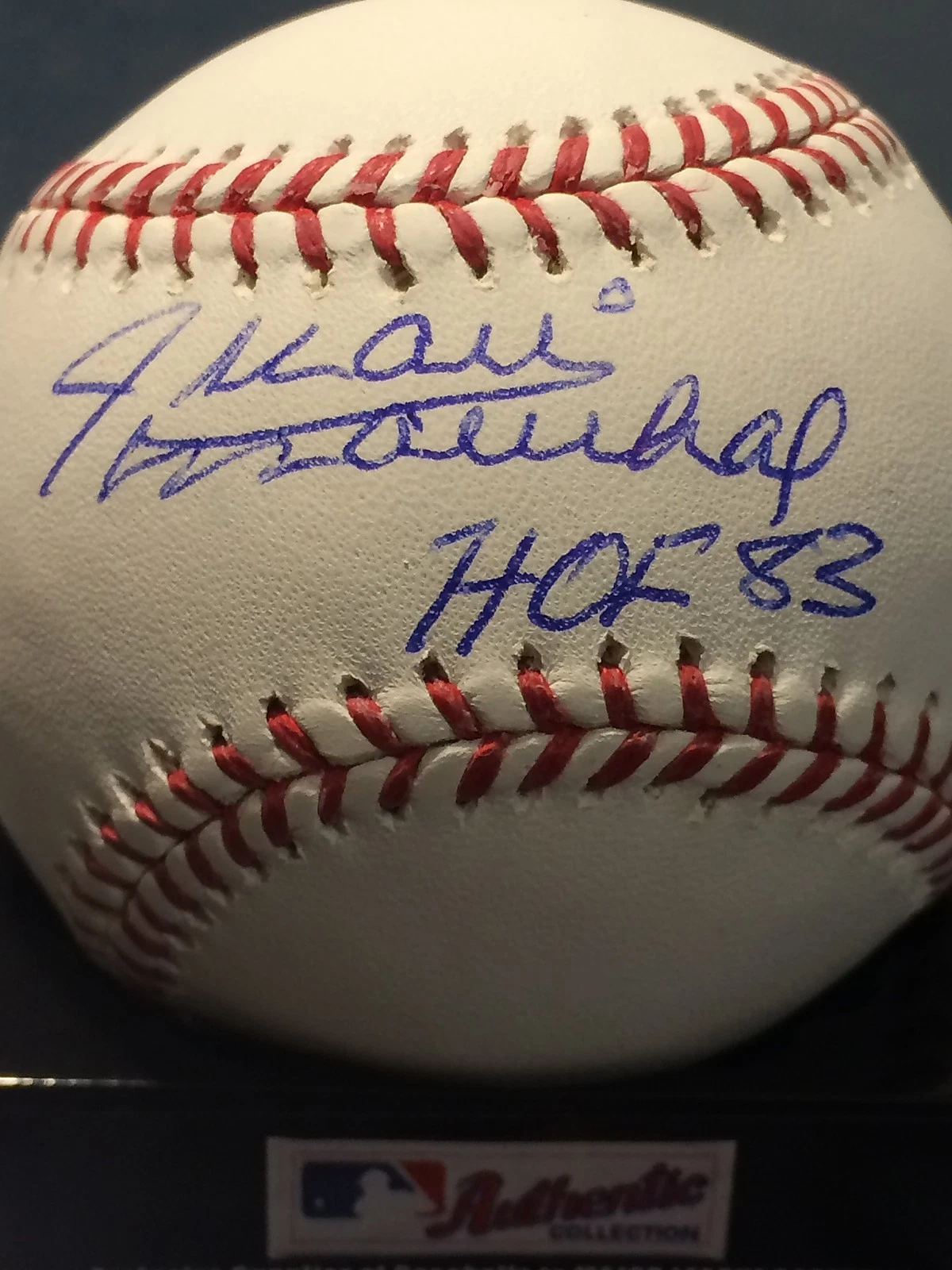 JUAN MARICHAL  SAN FRANCISCO GIANTS  HOF 83  OML BASEBALL