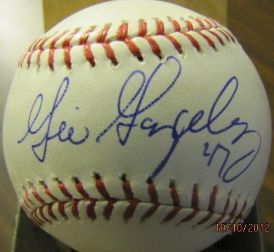 GIO GONZALEZ WASHINGTON NATIONALS  SIGNED OML BASEBALL