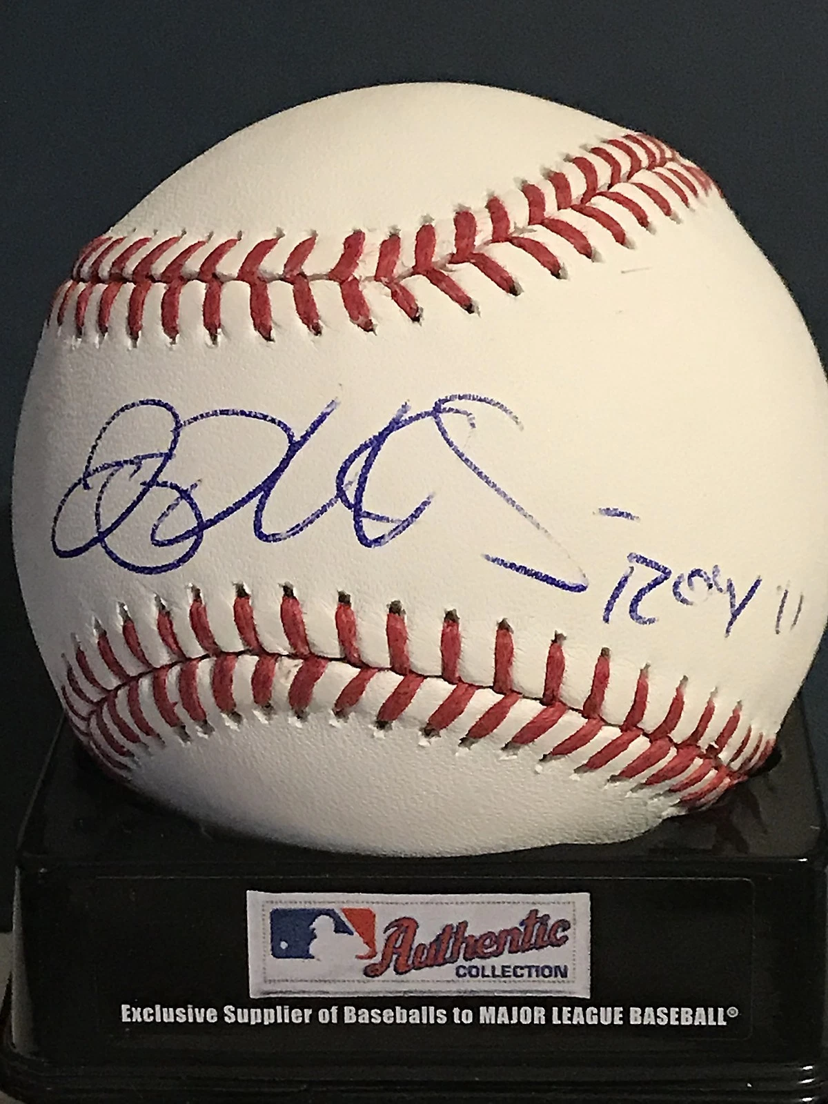 JEREMY HELLICKSON  TAMPA BAY RAYS  ROY 2011    SIGNED OML BASEBALL