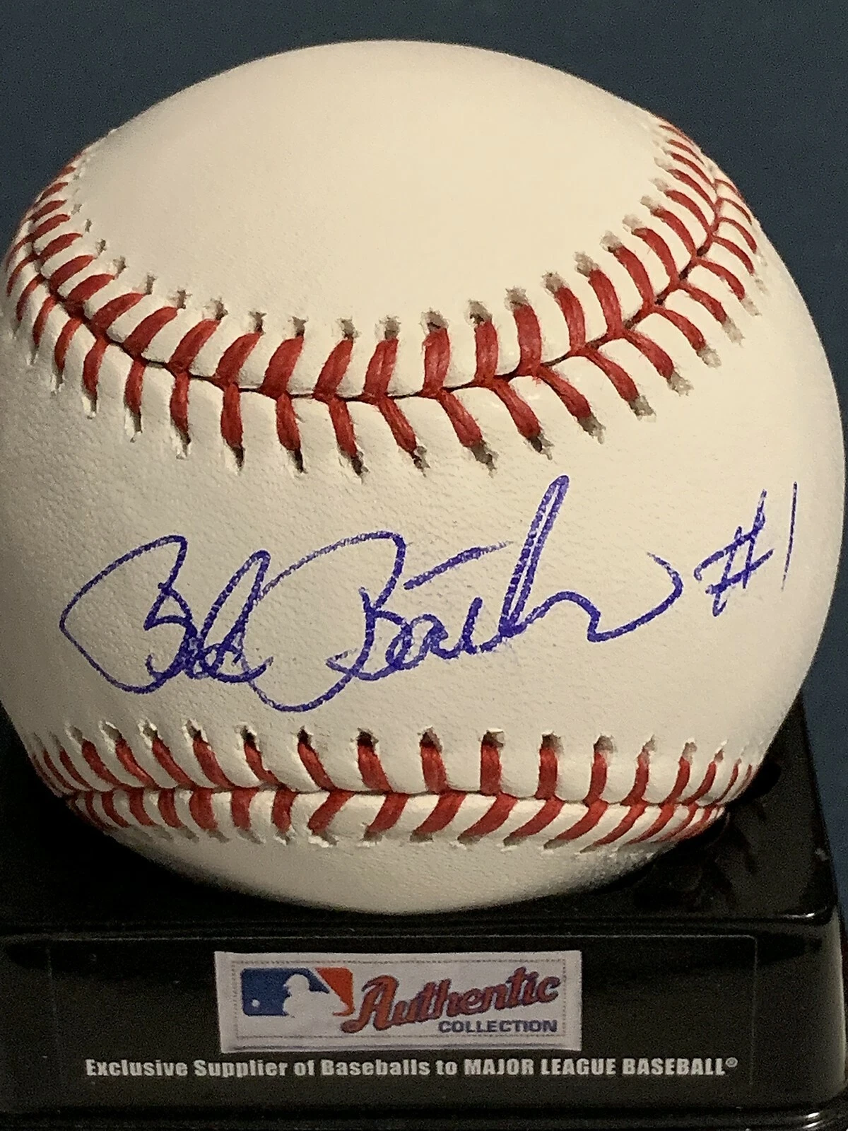 BOB BAILOR  TORONTO BLUE JAYS   SIGNED OML BALL