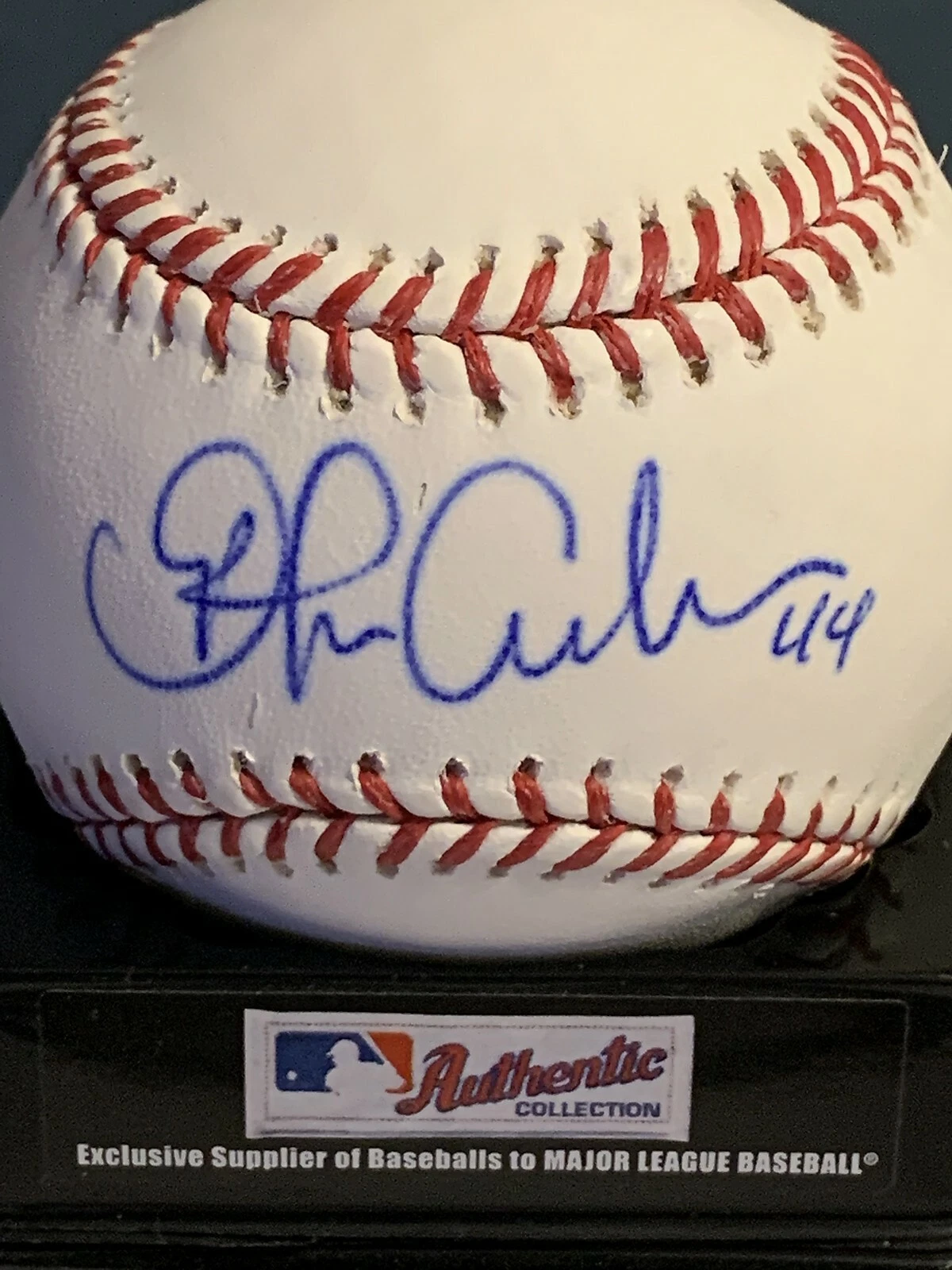 ORLANDO CABRERA  BOSTON RED SOX / MONTREAL EXPOS     SIGNED OML BASEBALL