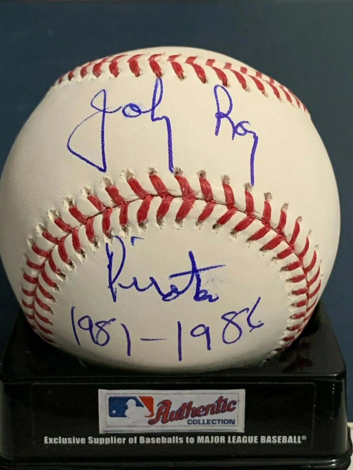 JOHNNY RAY  PITTSBURGH PIRATES  1981-1986   SIGNED OML BASEBALL