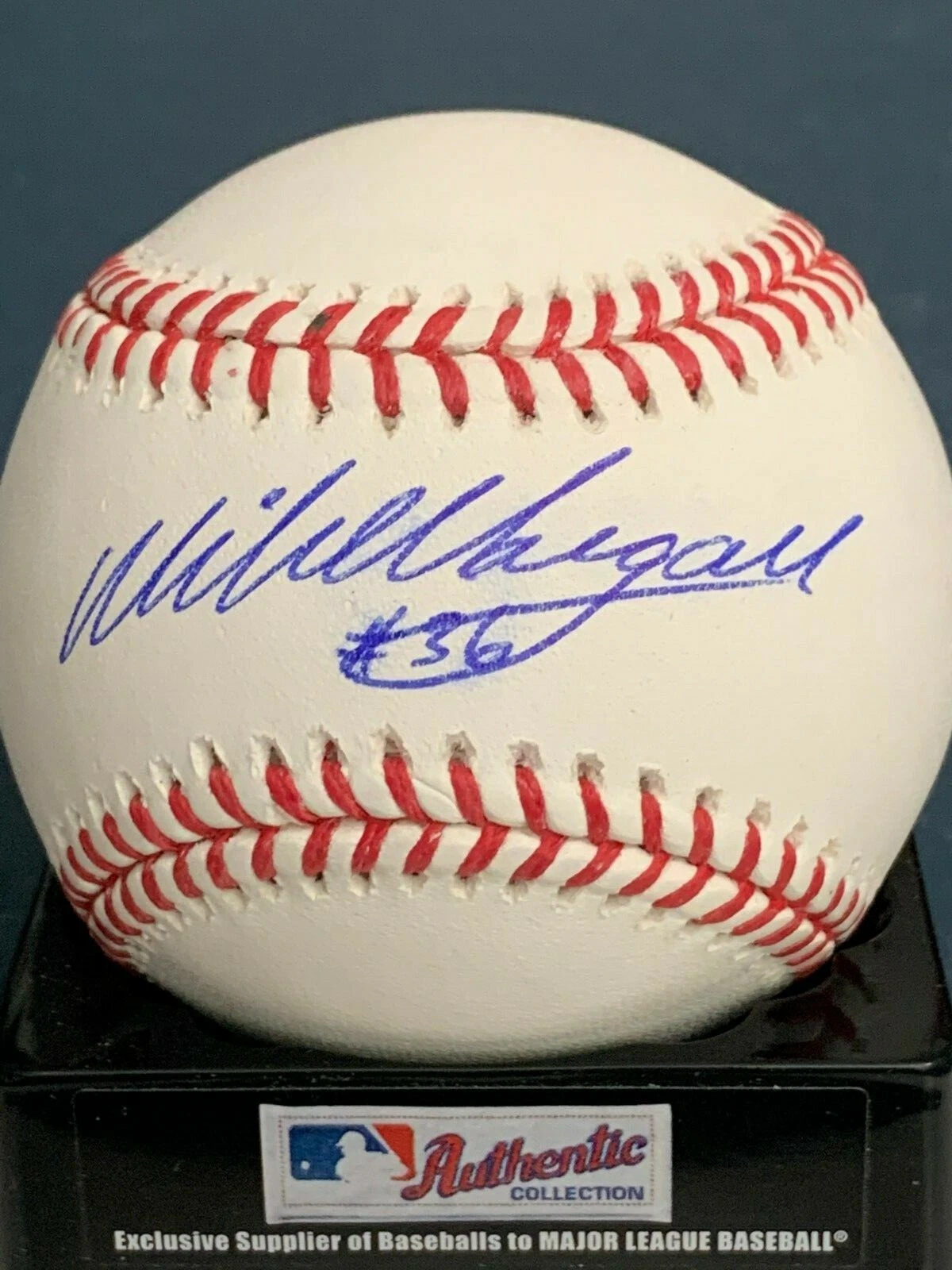 MIKE MORGAN  LOS ANGELES DODGERS / CHICAGO CUBS  SIGNED OML BASEBALL
