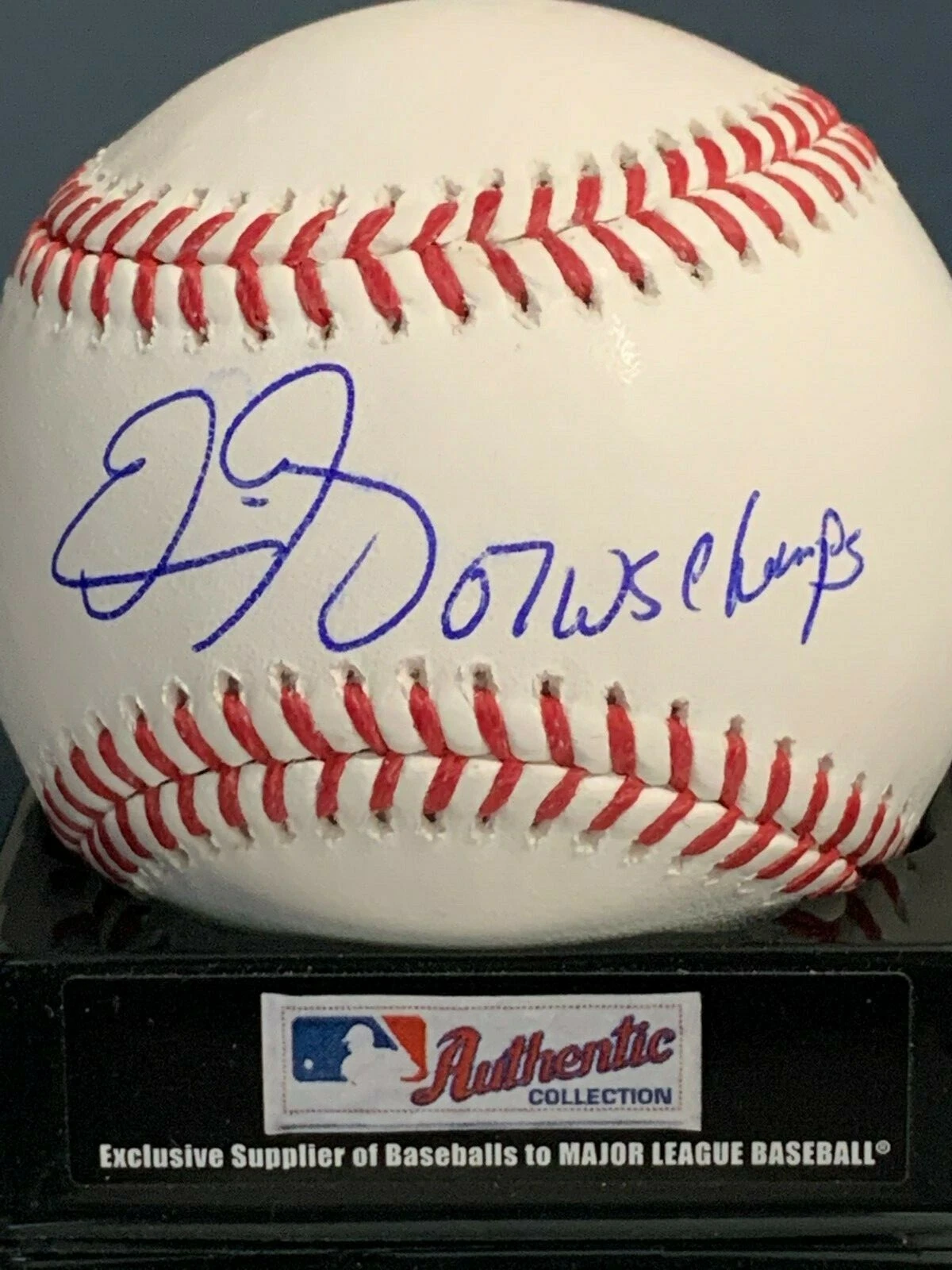 ERIC GAGNE  BOSTON RED SOX  07 WS CHAMPS   SIGNED OML  BASEBALL