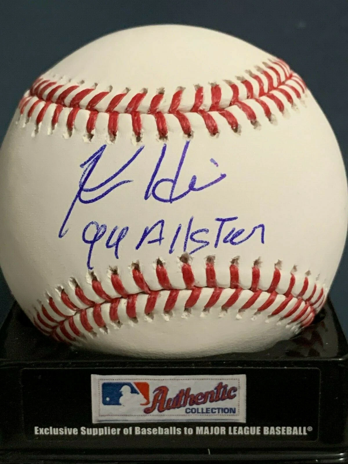 KEN HILL  MONTREAL EXPOS  1994 ALL-STAR  SIGNED OML BASEBALL