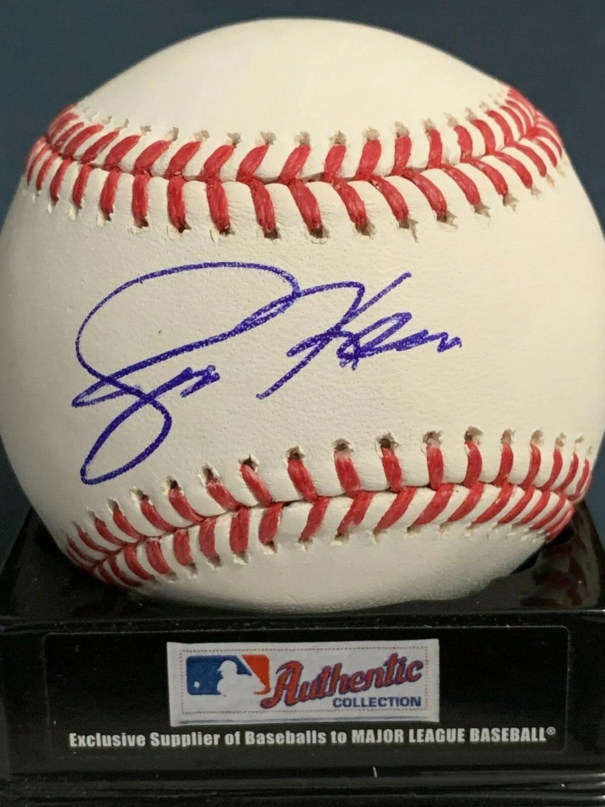 JIM KERN  CINCINNATI REDS / PHILADELPHIA PHILLIES  SIGNED OML BASEBALL