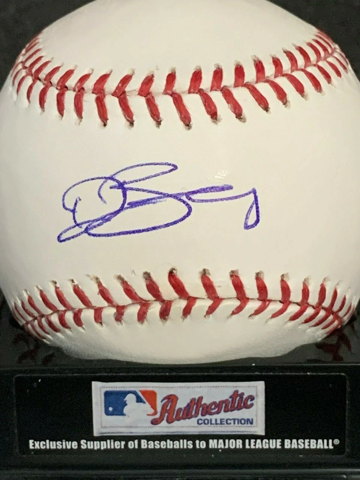 DYLAN BUNDY  BALTIMORE ORIOLES / LOS ANGELES ANGELS  SIGNED OML BASEBALL