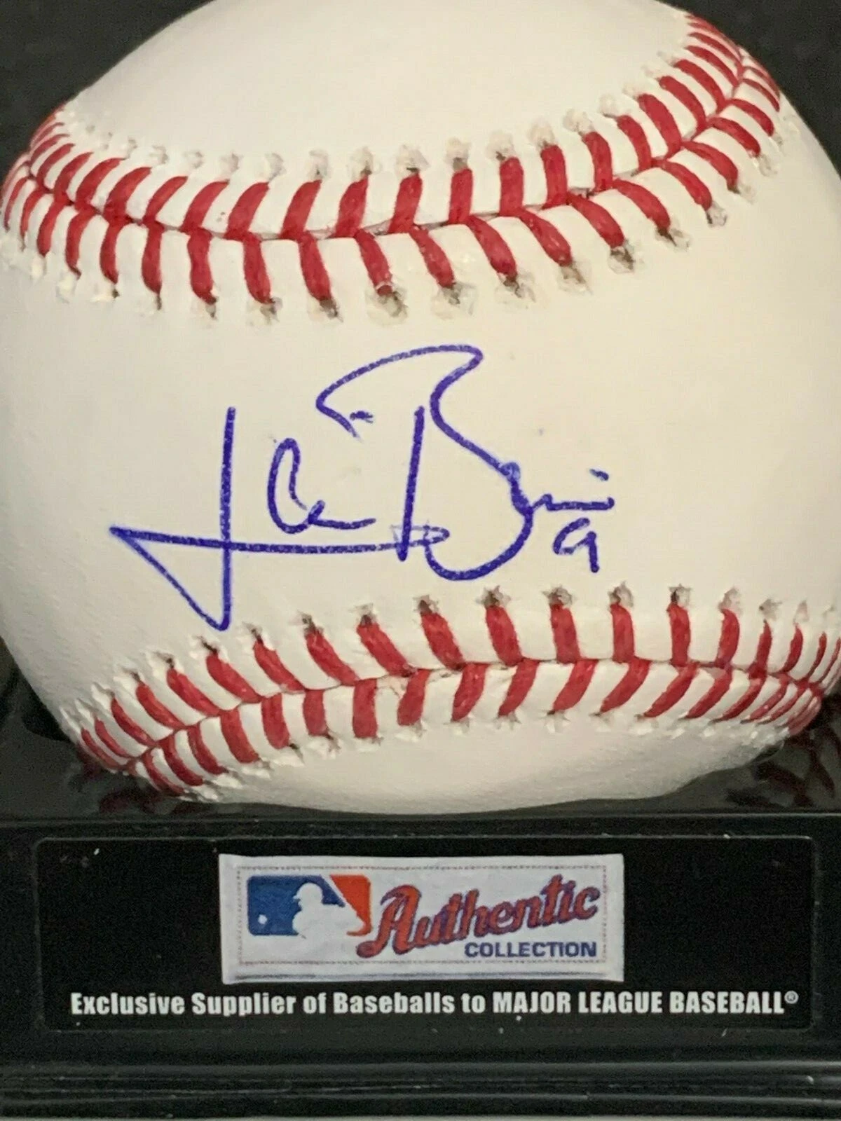 LEWIS BRINSON  MIAMI MARLINS   SIGNED OML BASEBALL