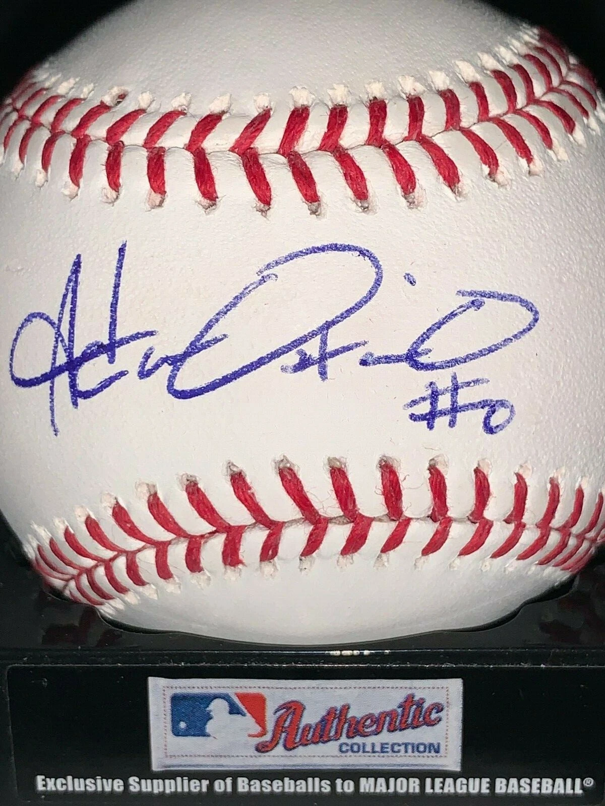 ADAM OTTAVINO  NEW YORK YANKEES / BOSTON RED SOX  SIGNED OML BASEBALL