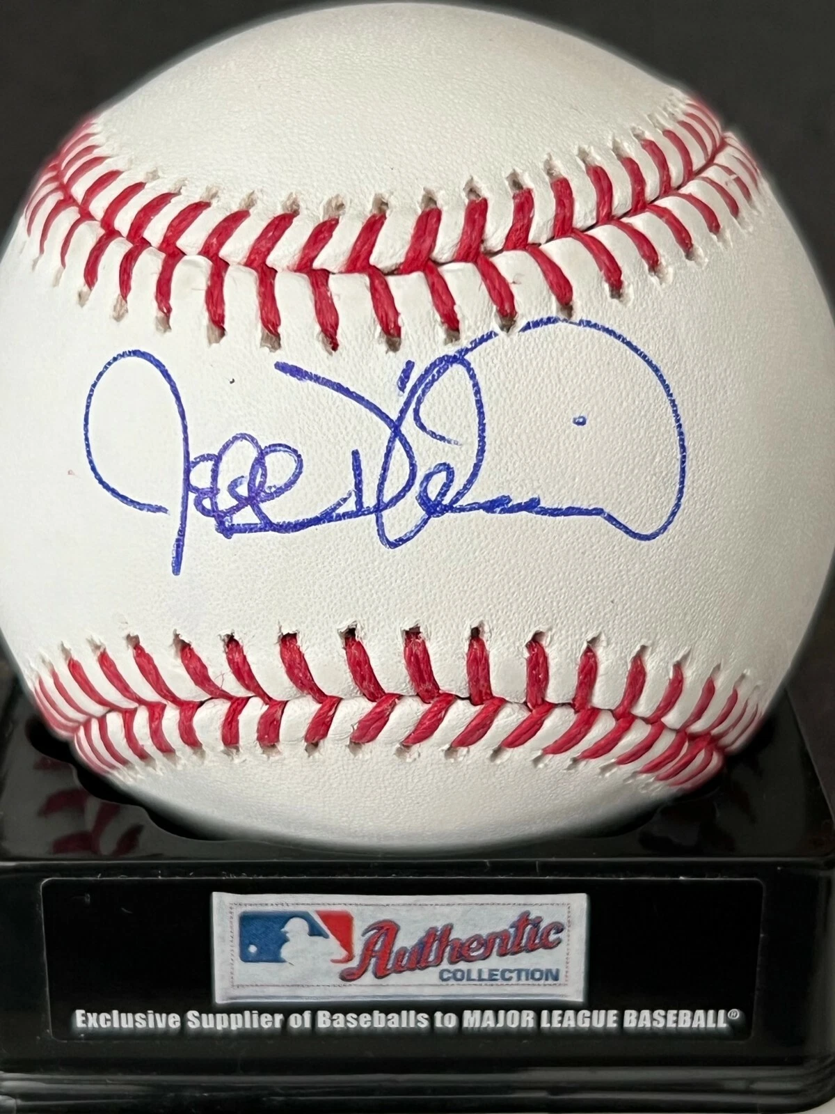 JEFF D'AMICO  NEW YORK METS / MILWAUKEE BREWERS  SIGNED OML BASEBALL