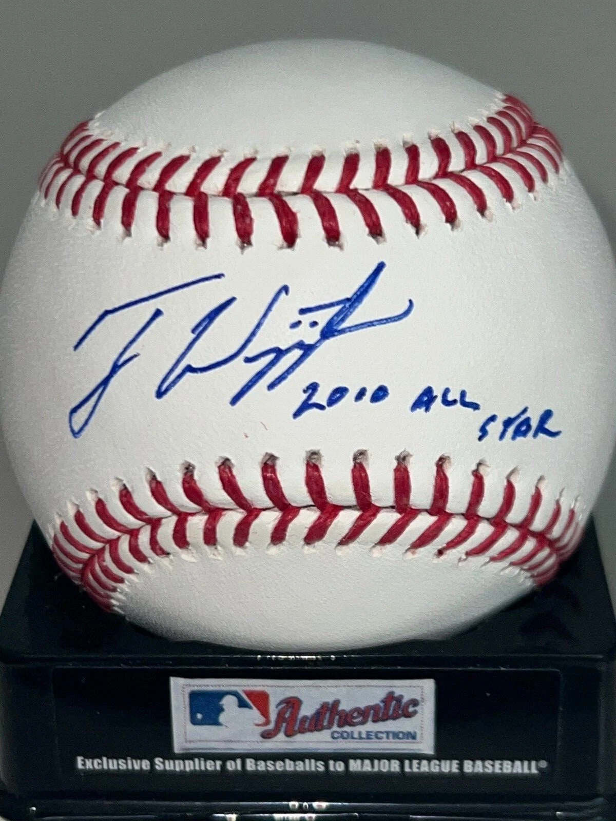 TY WIGGINTON  BALTIMORE ORIOLES  2010 ALL STAR   SIGNED OML BALL