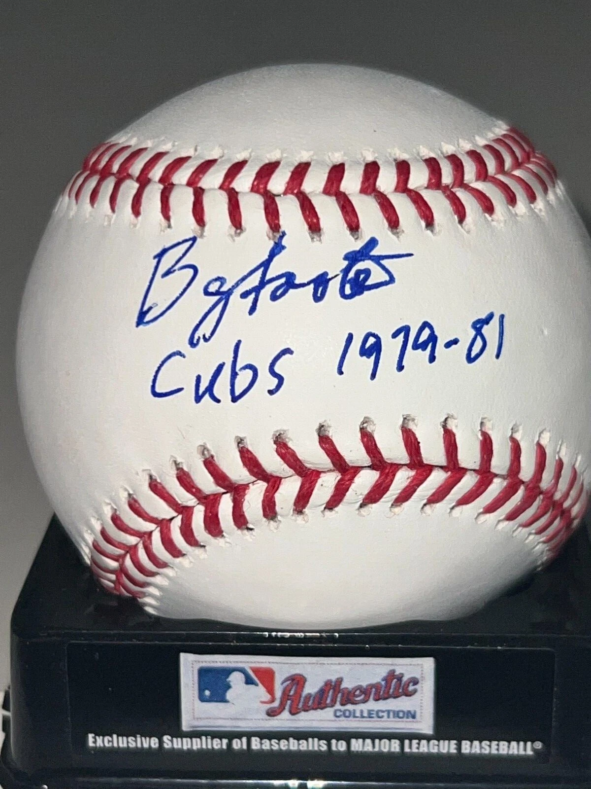 BARRY FOOTE  CHICAGO CUBS 1979-81  SIGNED OML BALL