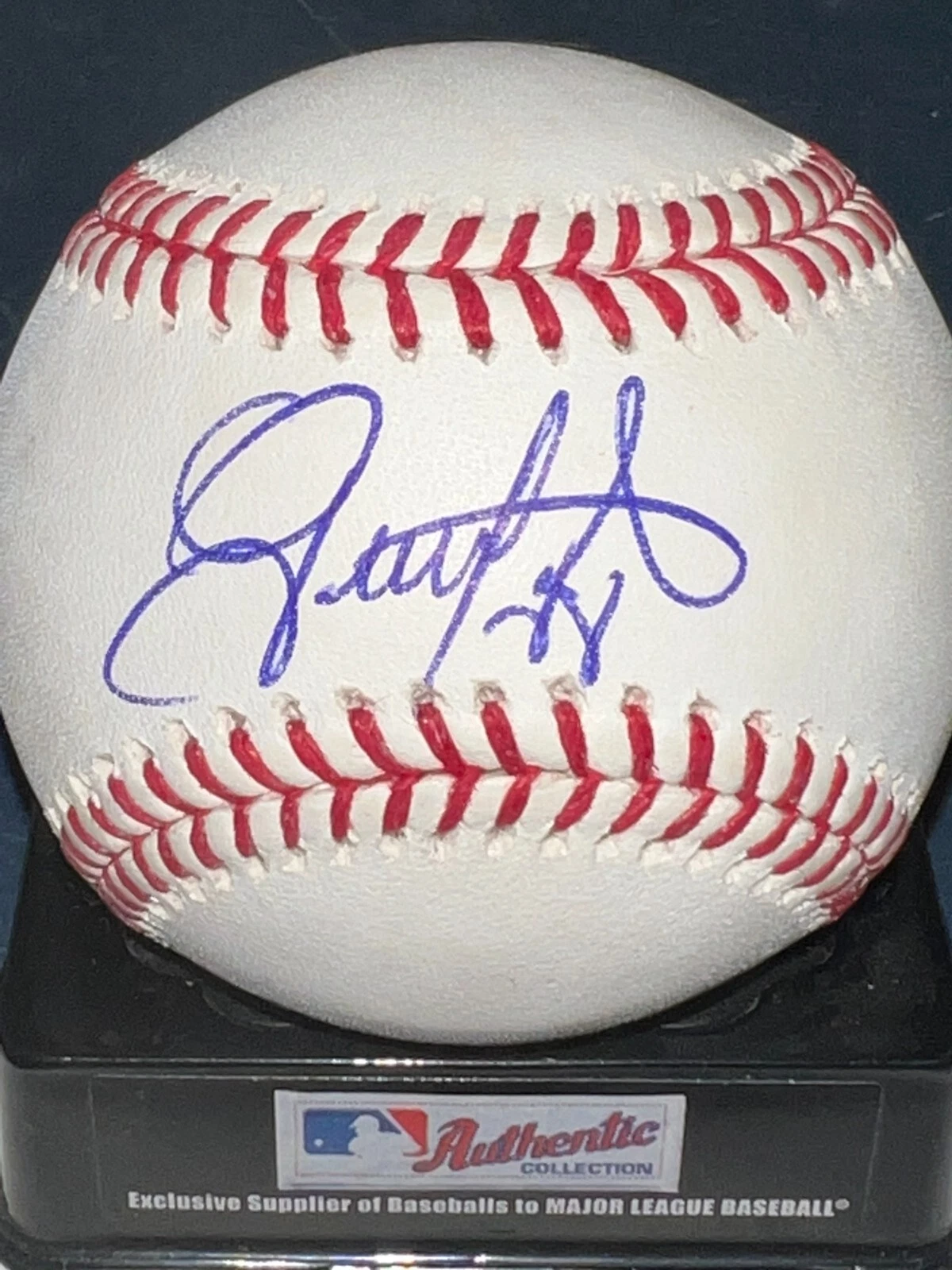 GERARDO PARRA  ARIZONA DIAMONDBACKS / SAN FRANCISCO GIANTS  SIGNED OML BASEBALL
