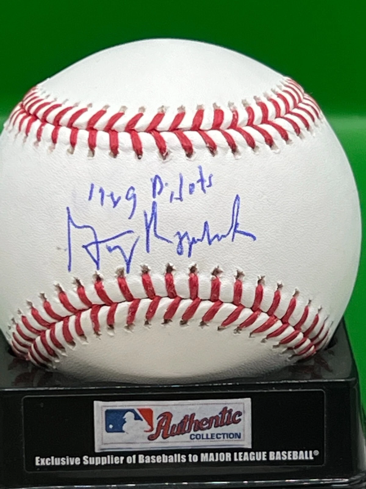 GARRY ROGGENBURK  SEATTLE PILOTS 1969  SIGNED OML BASEBALL