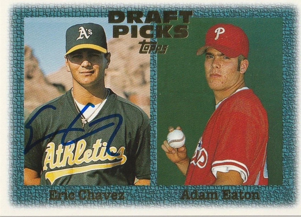 ERIC CHAVEZ  OAKLAND A'S  1997 TOPPS CARD #479