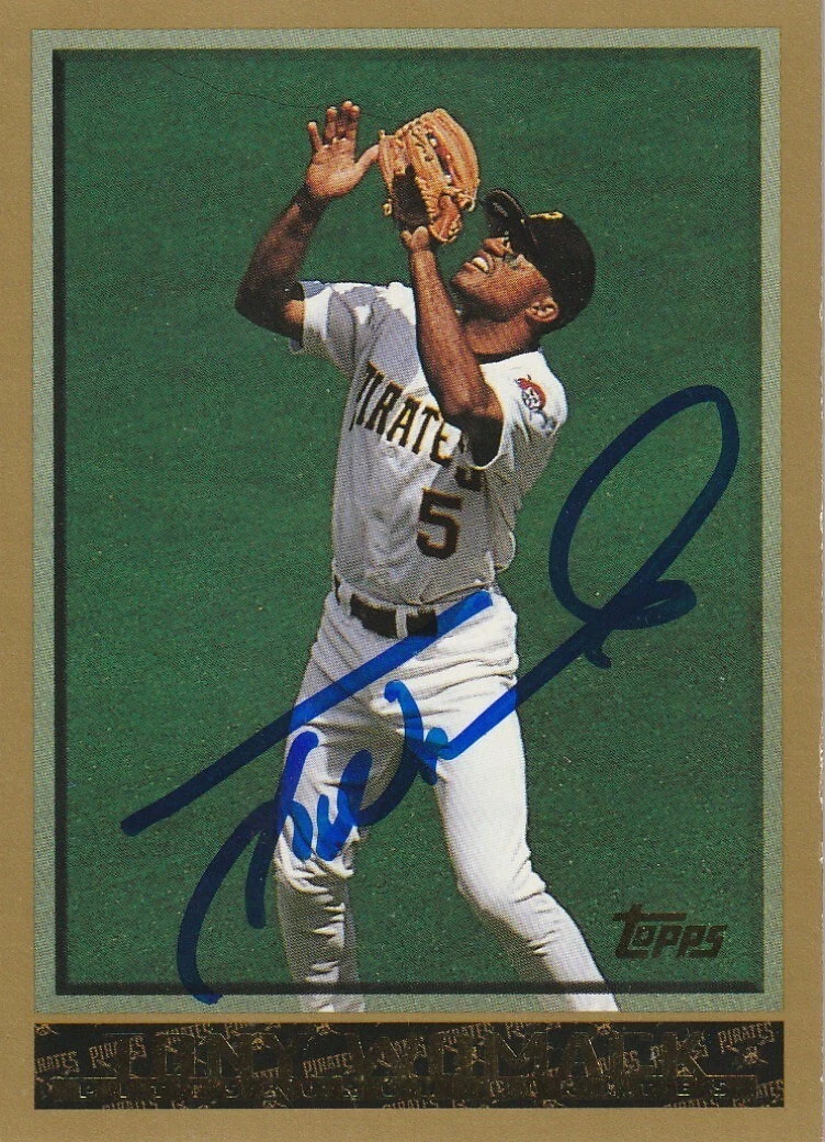 TONY WOMACK PITTSBURGH PIRATES 1998 TOPPS CARD #105 SIGNED