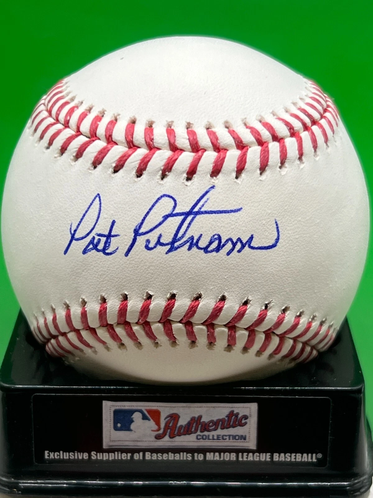 PAT PUTNAM  TEXAS RANGERS / SEATTLE MARINERS   SIGNED OML BASEBALL