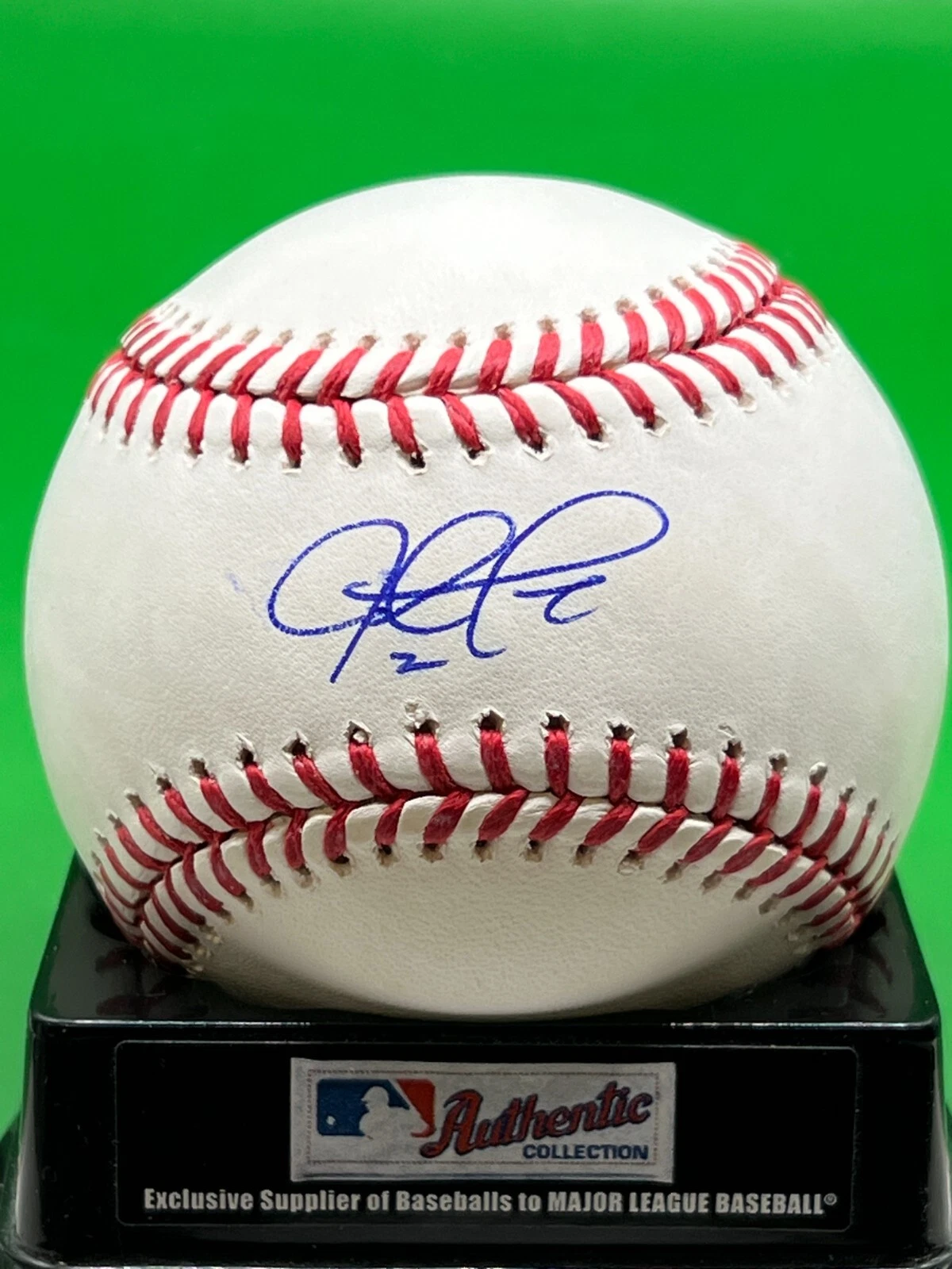 JUSTIN TURNER TORONTO BLUE JAYS / LOS ANGELES DODGERS  SIGNED OML BASEBALL